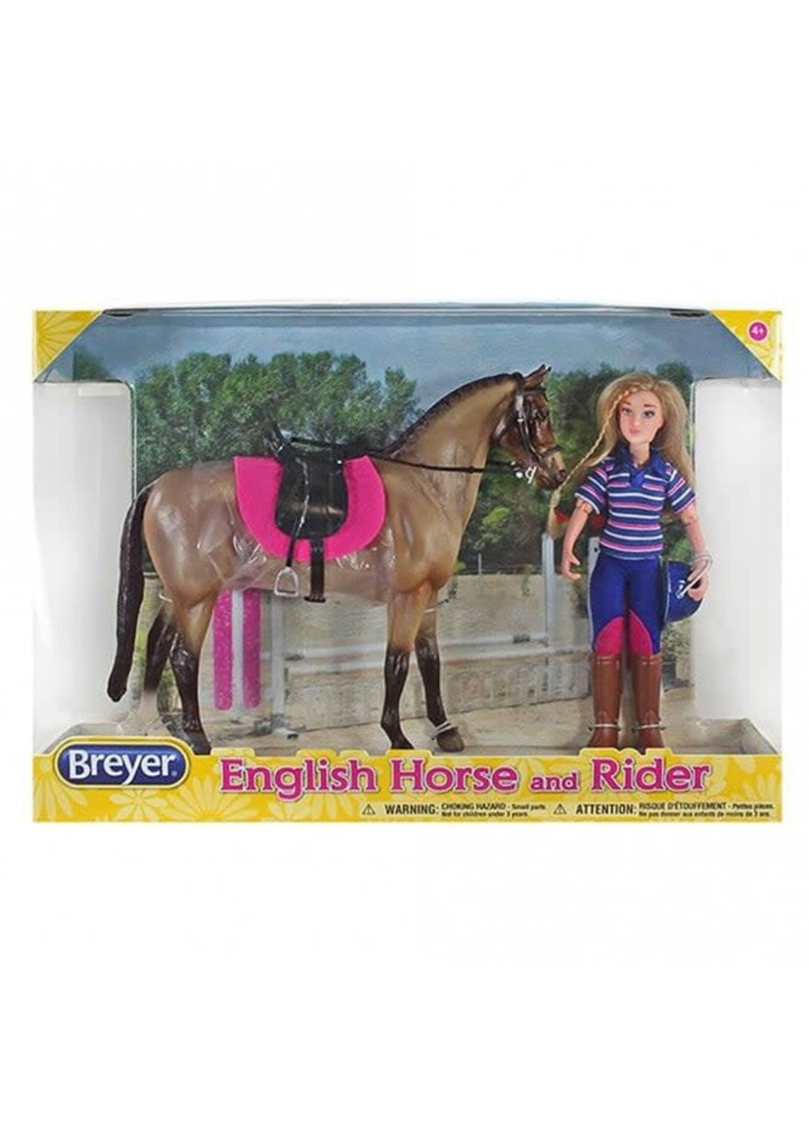 REEVES INTERNATIONAL (BREYER & COLLECTA) BREYER ENGLISH HORSE AND RIDER