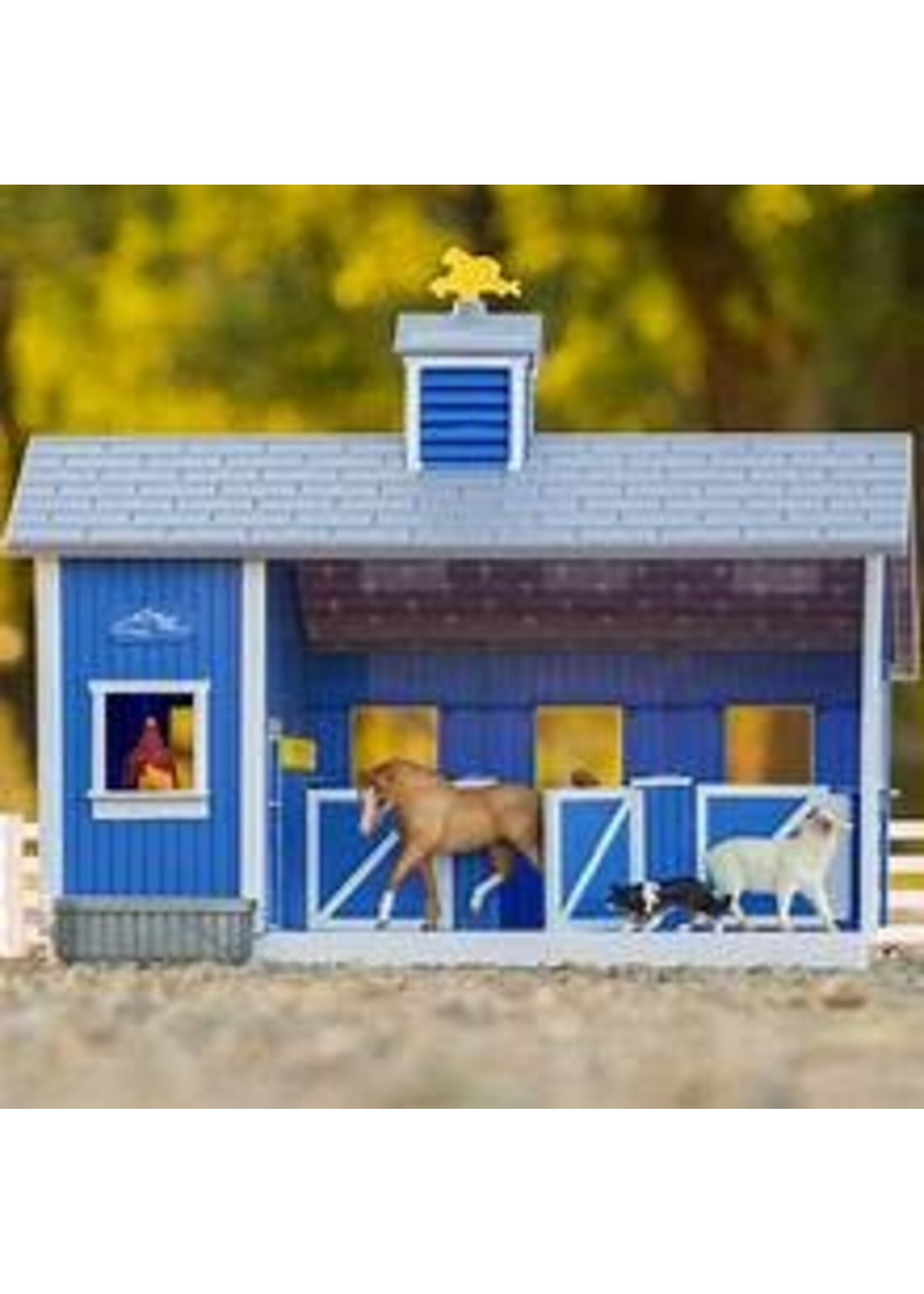 REEVES INTERNATIONAL (BREYER & COLLECTA) BREYER FARMS HOME AT THE BARN PLAYSET