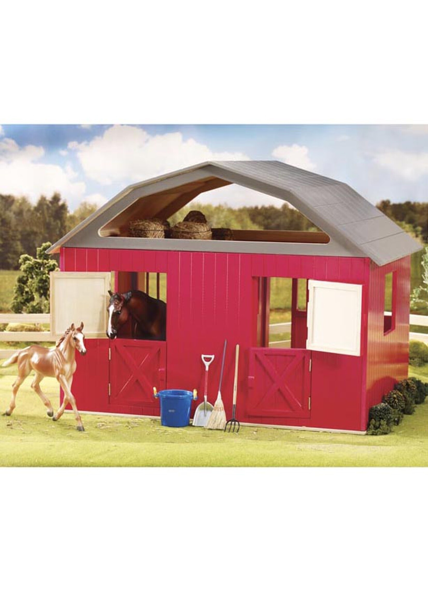 REEVES INTERNATIONAL (BREYER & COLLECTA) BREYER TWO-STALL BARN