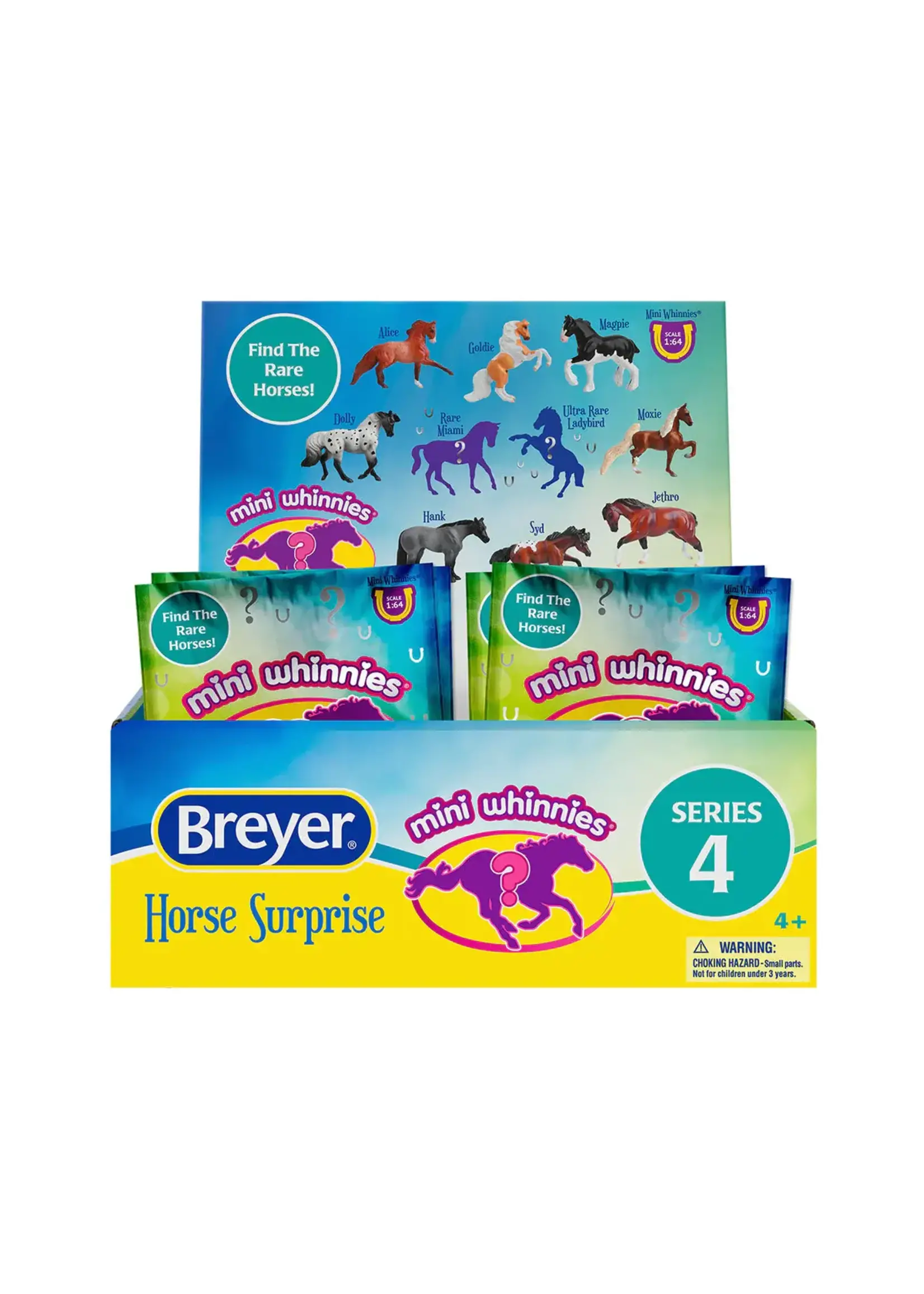 REEVES INTERNATIONAL (BREYER & COLLECTA) BREYER MINI WHINNIES HORSE SURPRISE SERIES 4