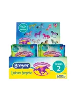 REEVES INTERNATIONAL (BREYER & COLLECTA) BREYER MINI WHINNIES UNICORN SURPRISE SERIES 2