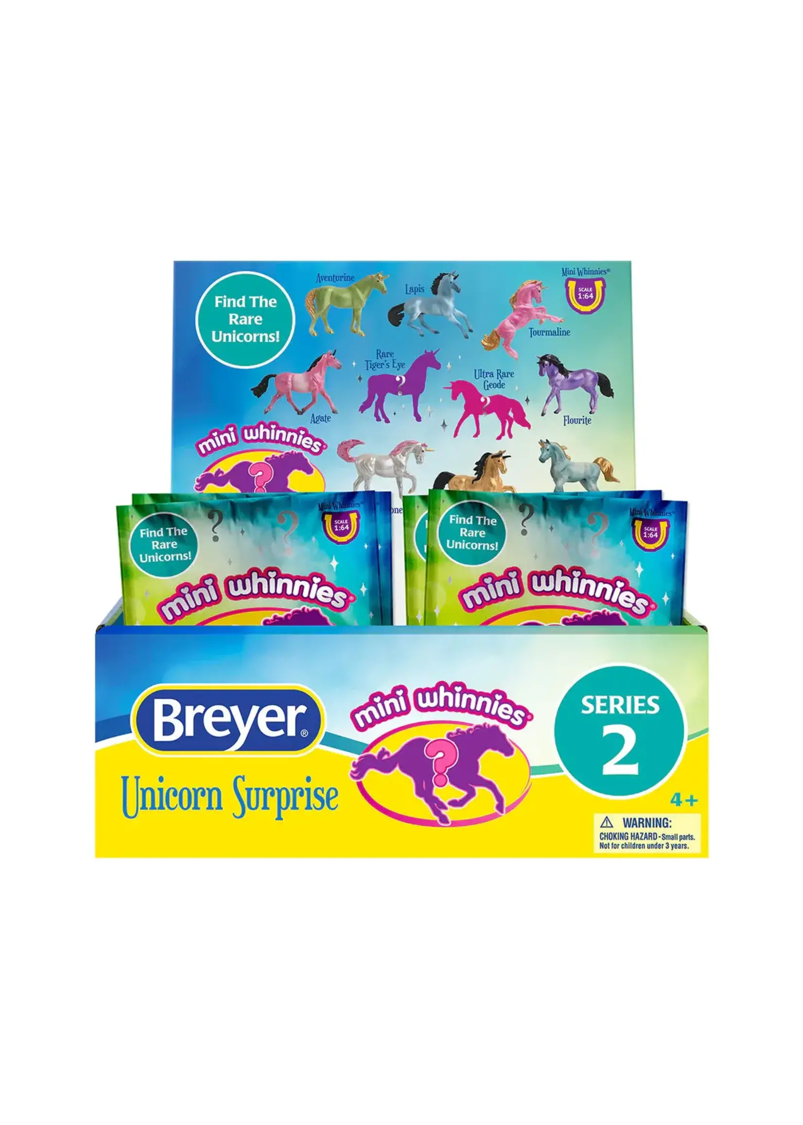 REEVES INTERNATIONAL (BREYER & COLLECTA) BREYER MINI WHINNIES UNICORN SURPRISE SERIES 2