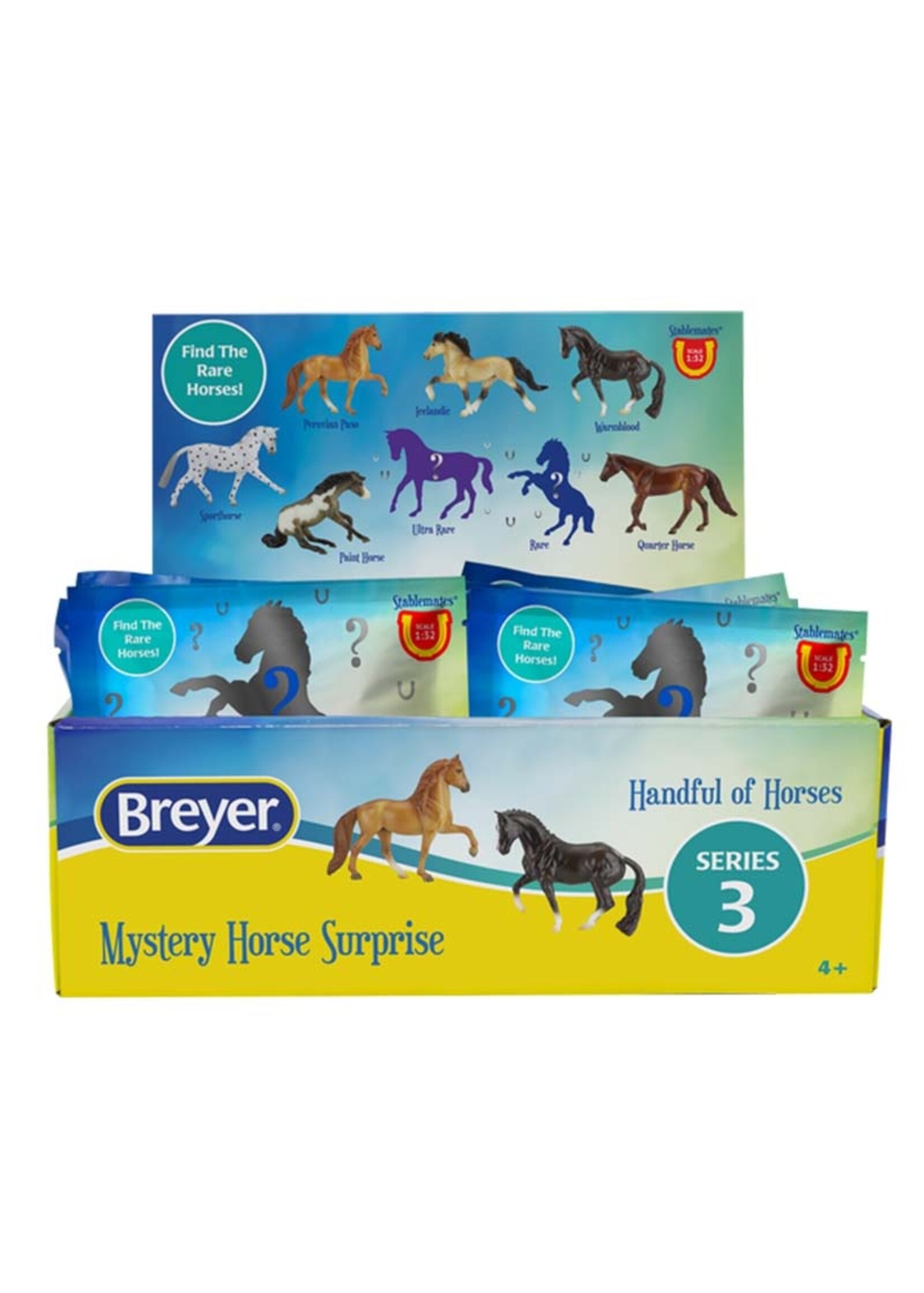 REEVES INTERNATIONAL (BREYER & COLLECTA) BREYER MYSTERY HORSE SURPRISE HANDFUL OF HORSES SERIES 3