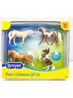 REEVES INTERNATIONAL (BREYER & COLLECTA) BREYER PINTOS & PALOMINOS GIFT SET