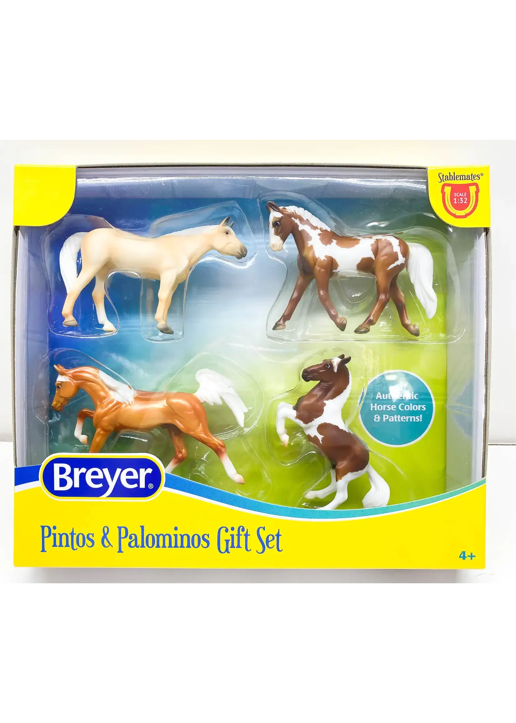 REEVES INTERNATIONAL (BREYER & COLLECTA) BREYER PINTOS & PALOMINOS GIFT SET