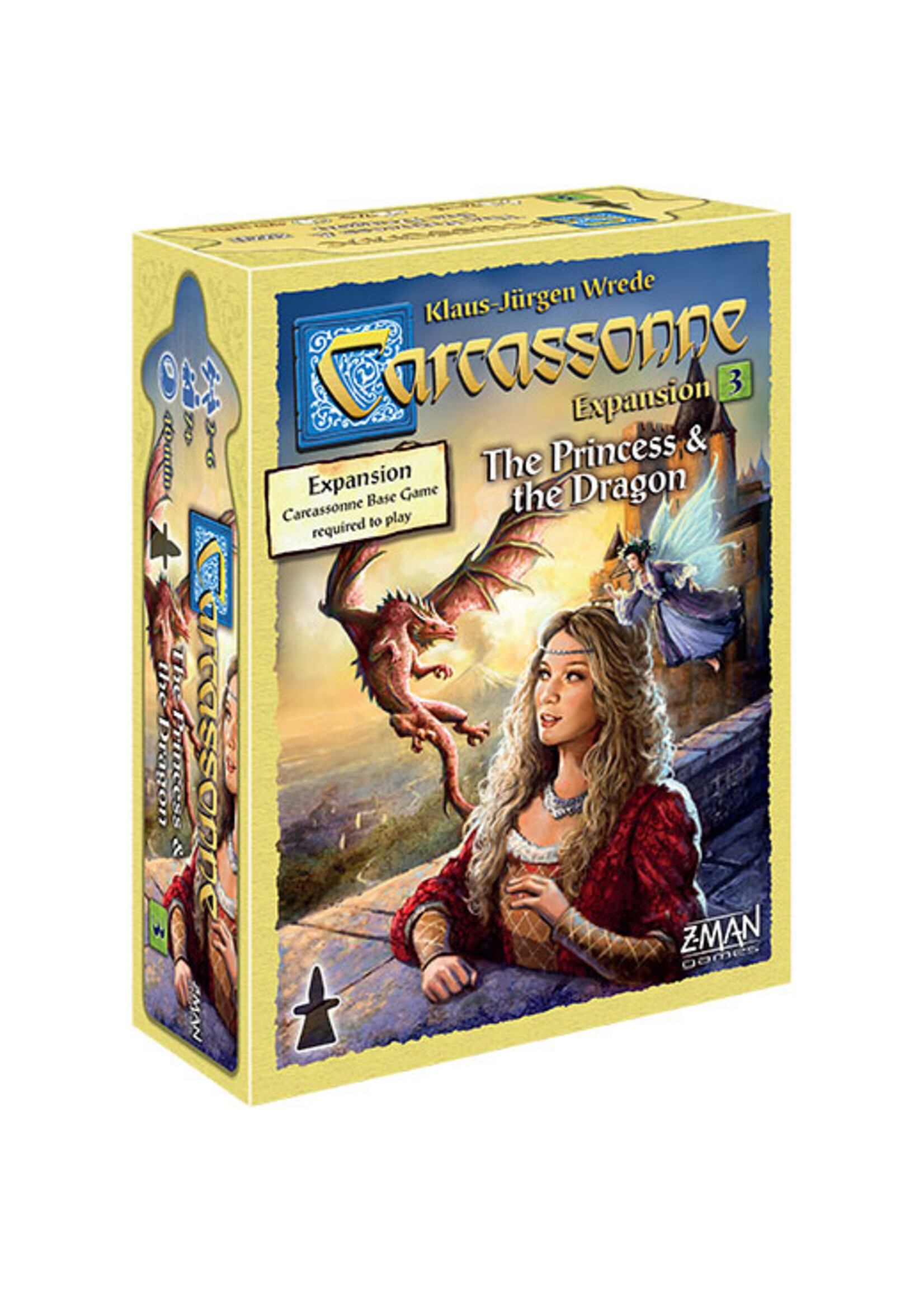 ASMODEE CARCASSONNE THE PRINCESS AND THE DRAGON