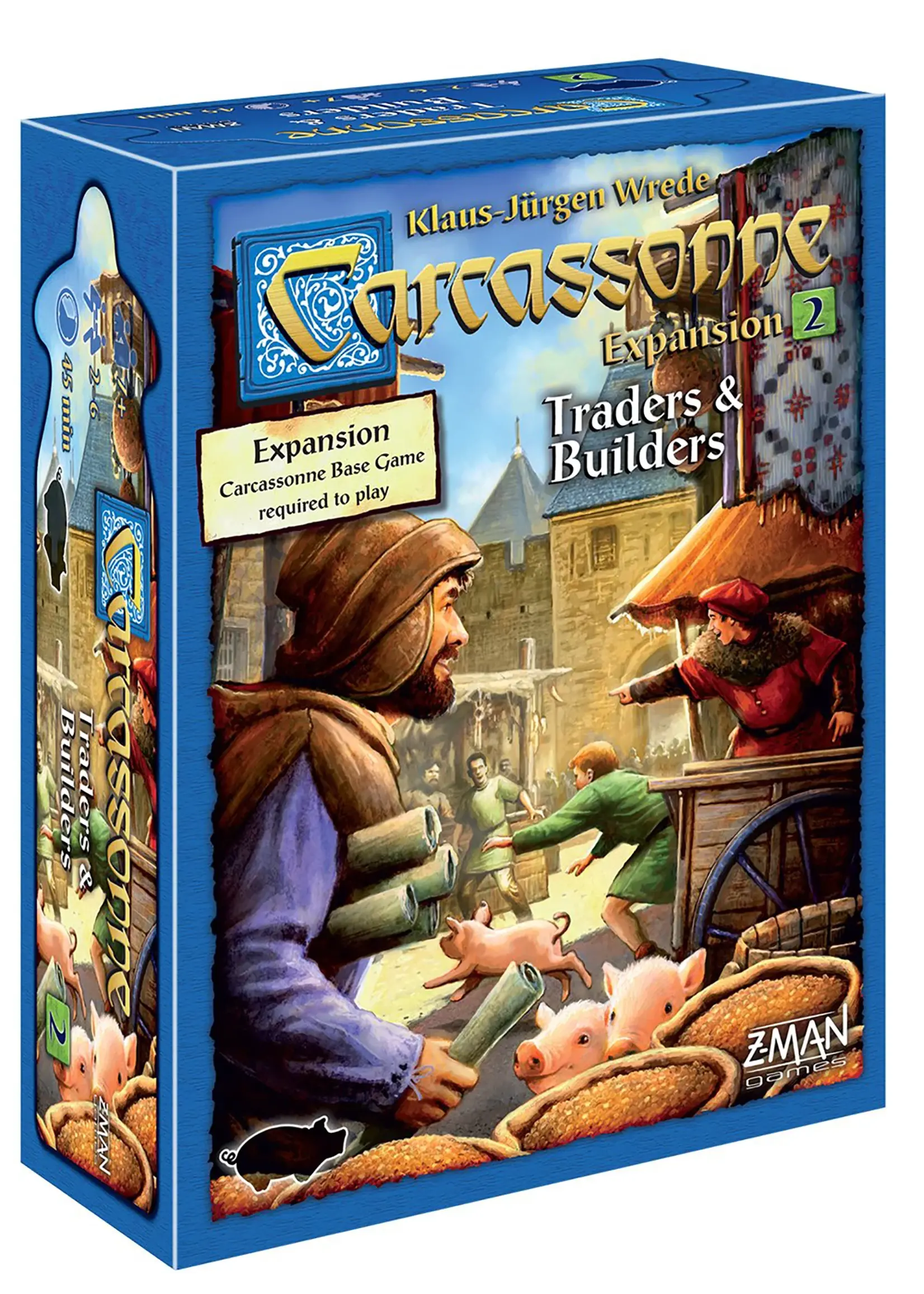 ASMODEE CARCASSONNE TRADERS AND BUILDERS