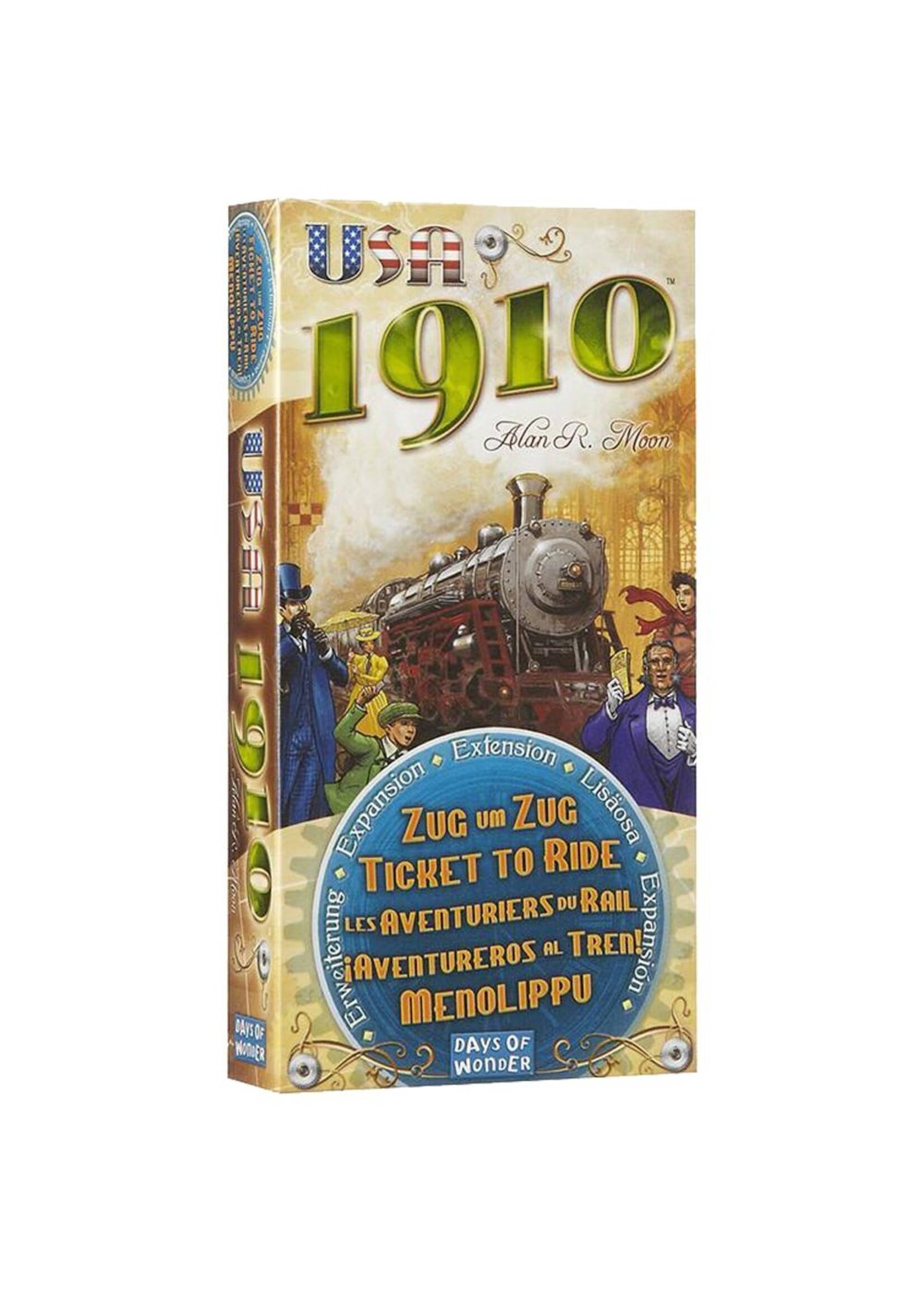 ASMODEE TICKET TO RIDE USA 1910 EXPANSION