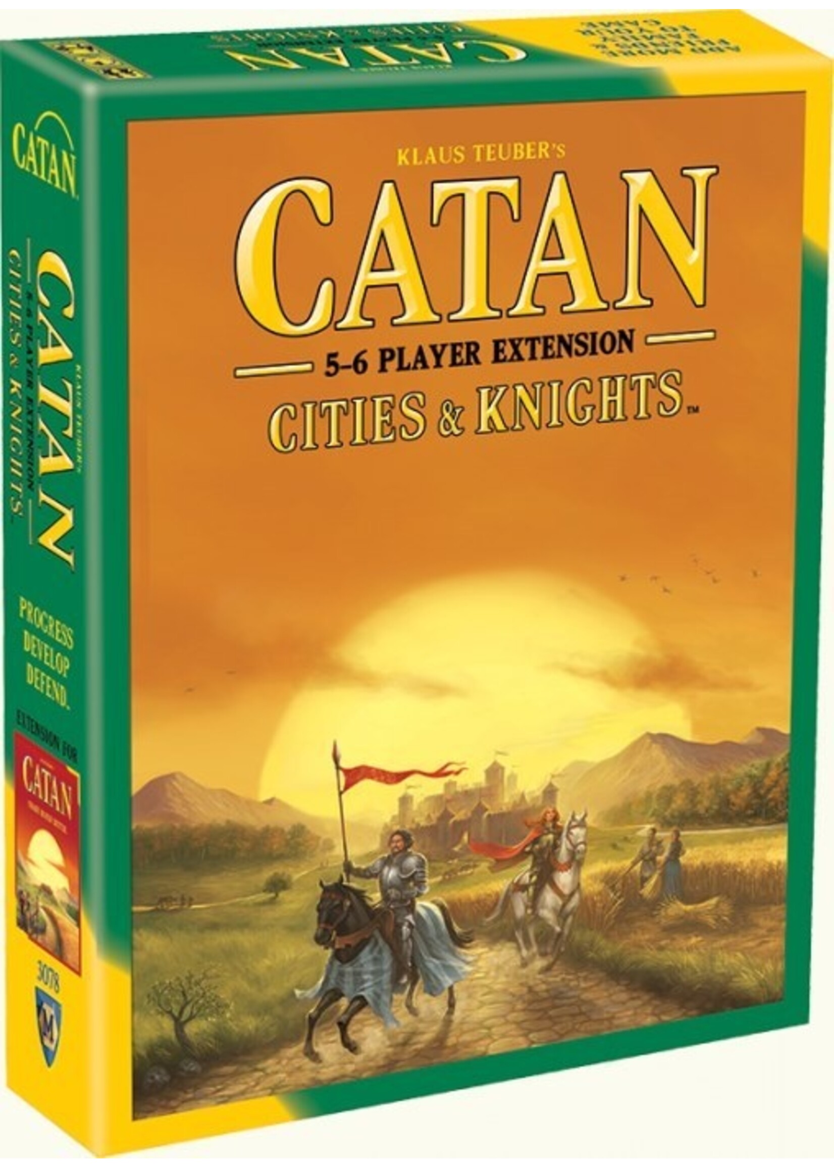 ASMODEE CATAN CITIES AND KNIGHTS 5-6 PLAYER EXPANSION