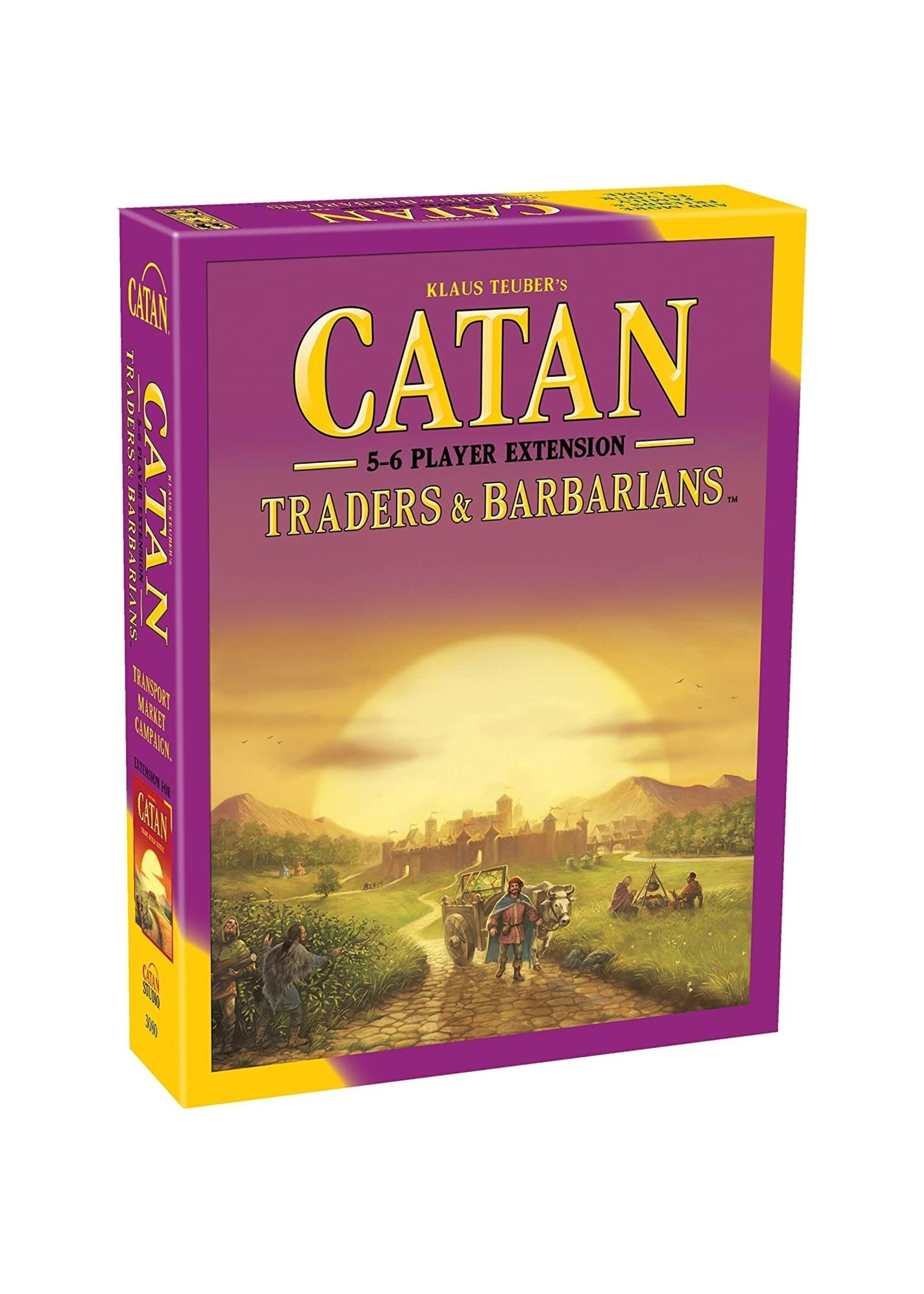 ASMODEE CATAN TRADERS AND BARBARIANS 5-6 PLAYER EXPANSION