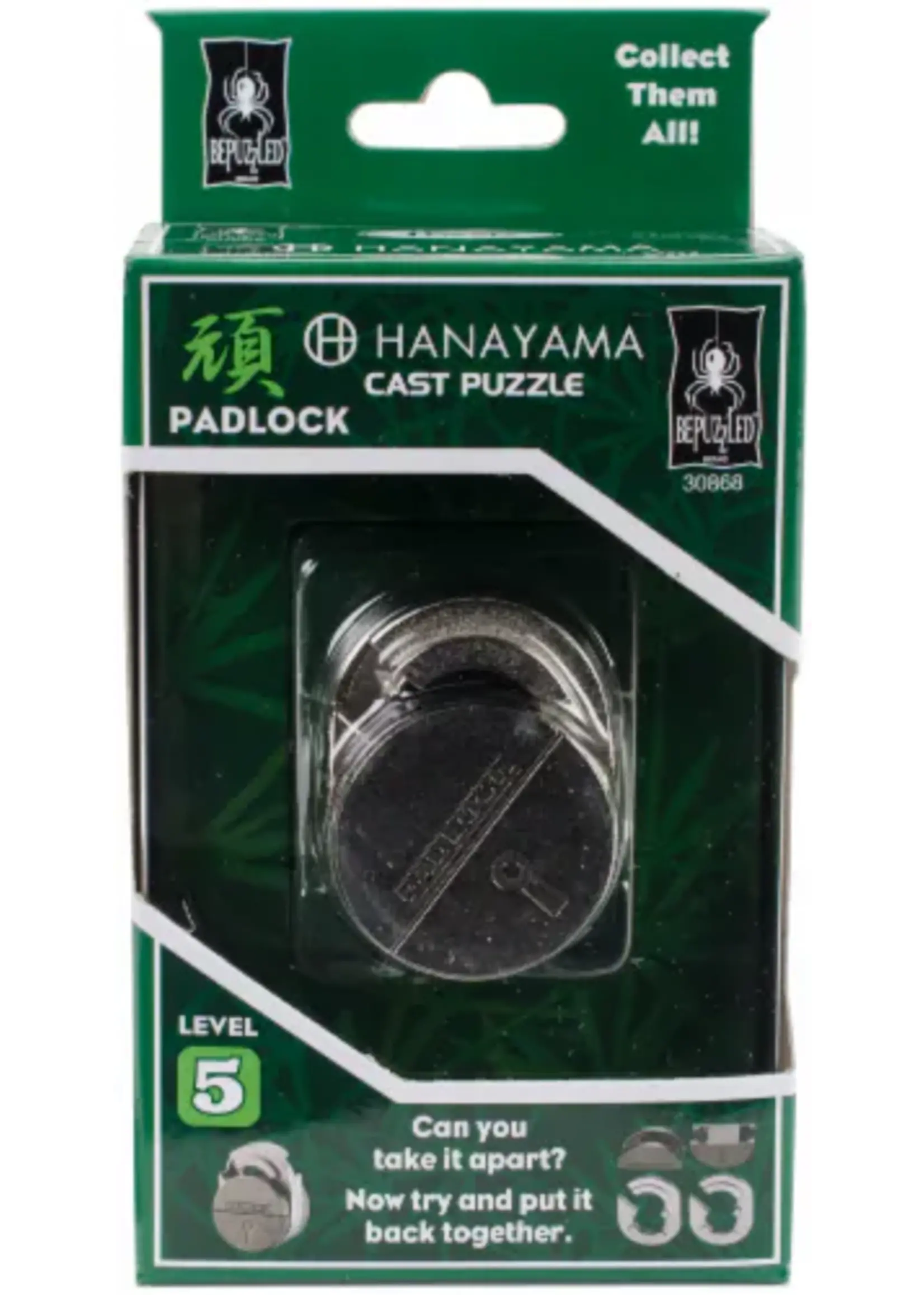 UNIVERSITY GAMES HANAYAMA PADLOCK