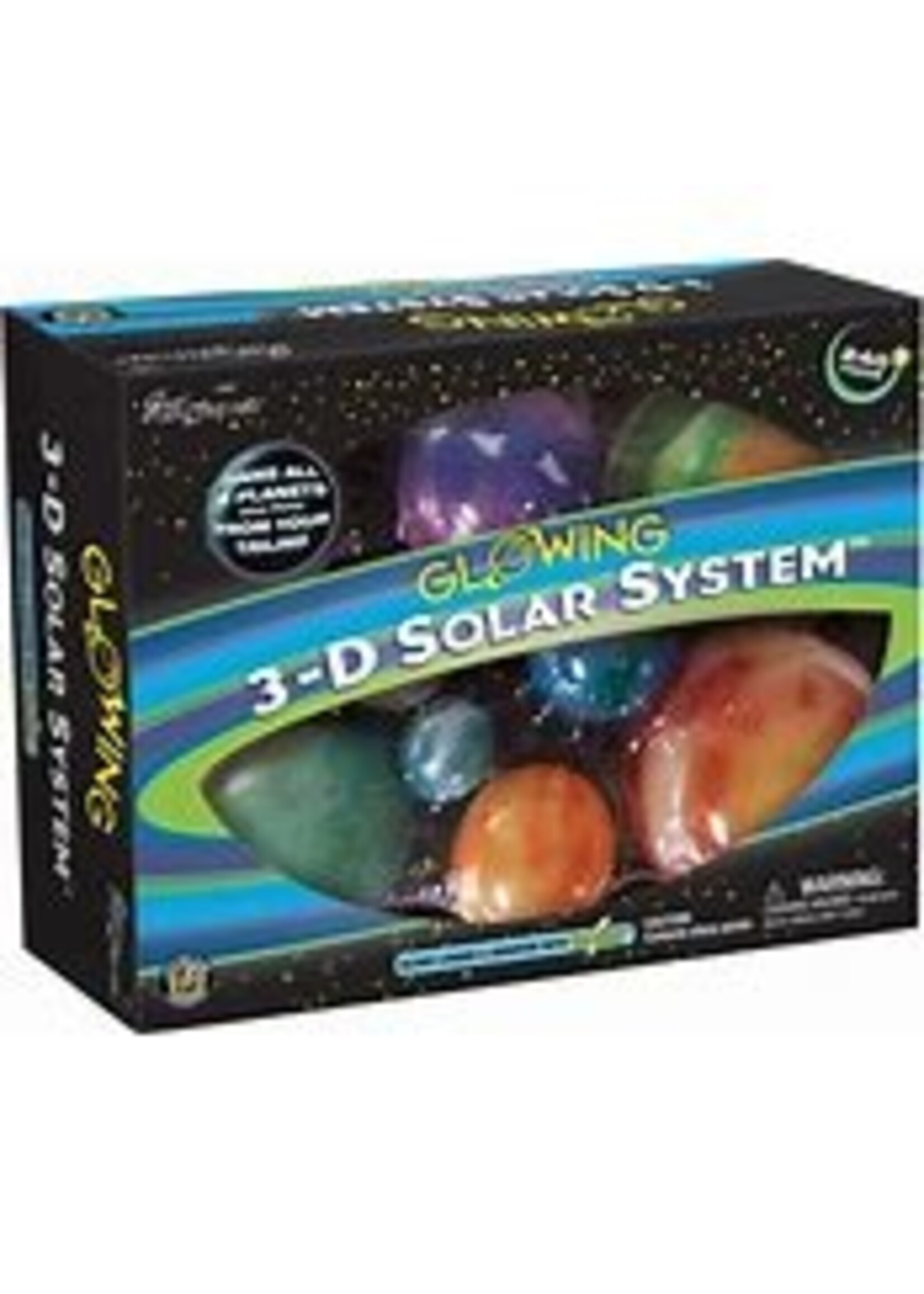 UNIVERSITY GAMES GLOWING 3-D SOLAR SYSTEM