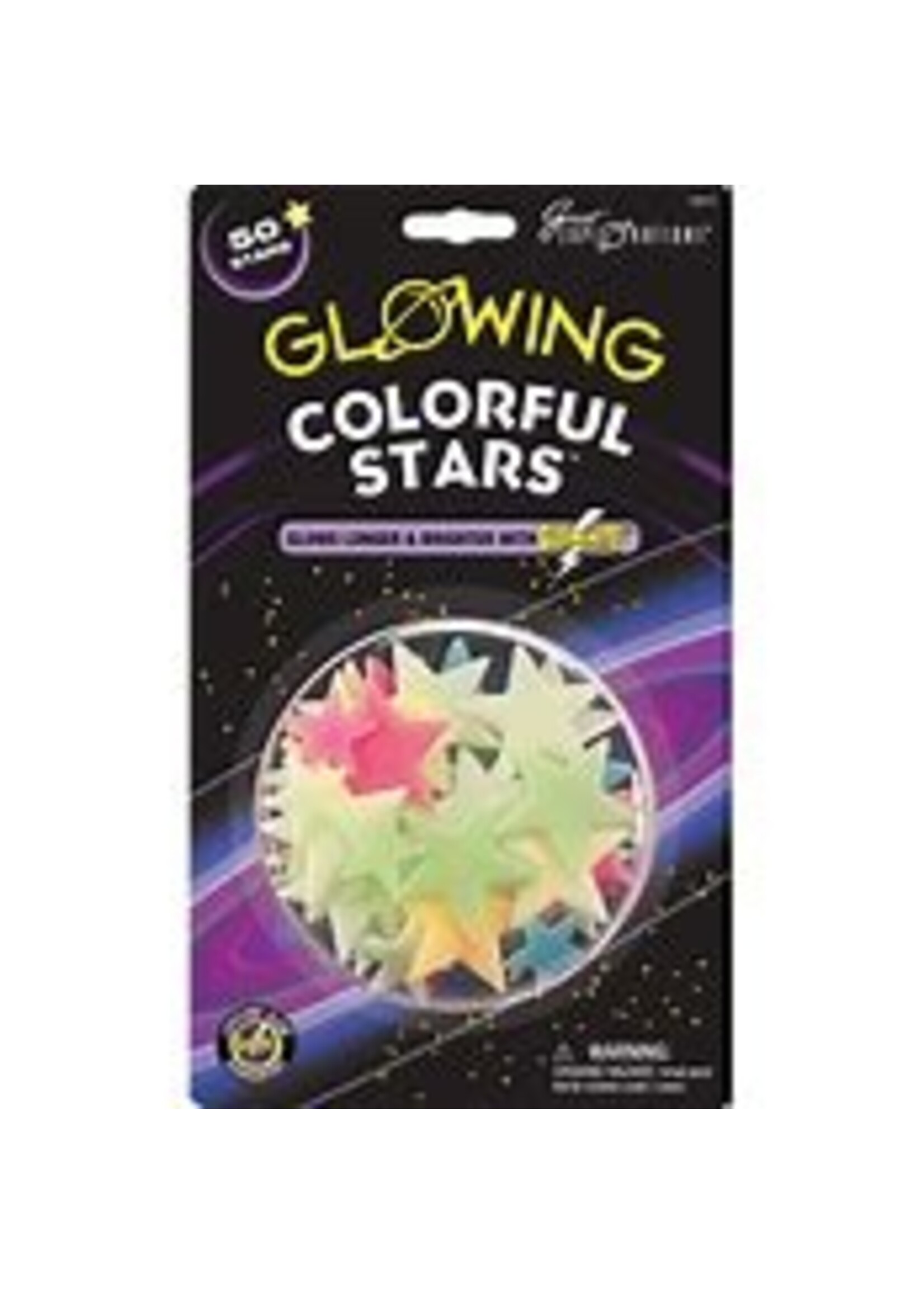 UNIVERSITY GAMES GLOWING COLORFUL STARS