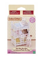 EPOCH (CALICO CRITTER & KIDOOZIE) CC TRIPLE BUNK BEDS