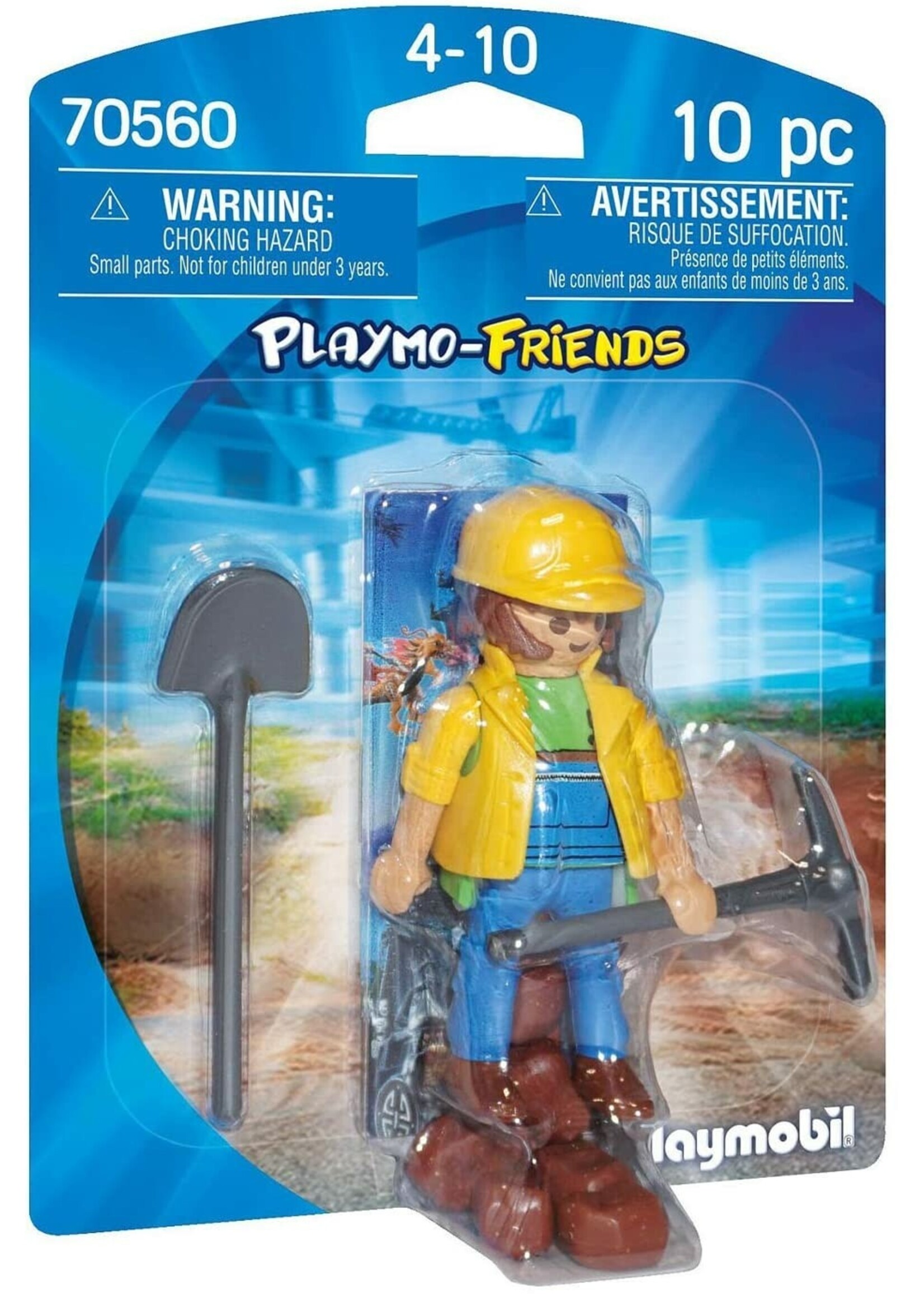 PLAYMOBIL PLAYMO CONSTRUCTION WORKER