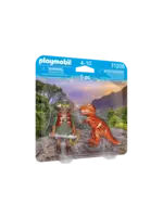 PLAYMOBIL PLAYMO ADVENTURER WIT T-REX