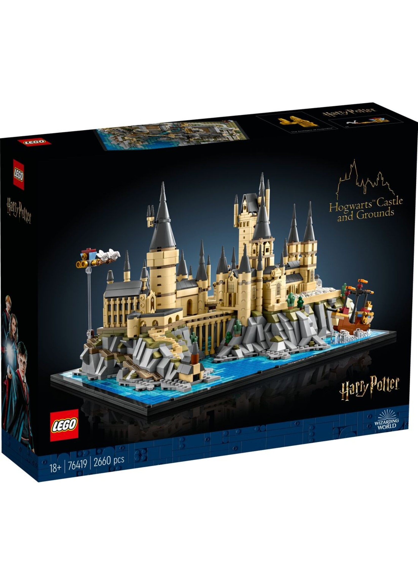 LEGO LEGO HOGWARTS CASTLE AND GROUNDS