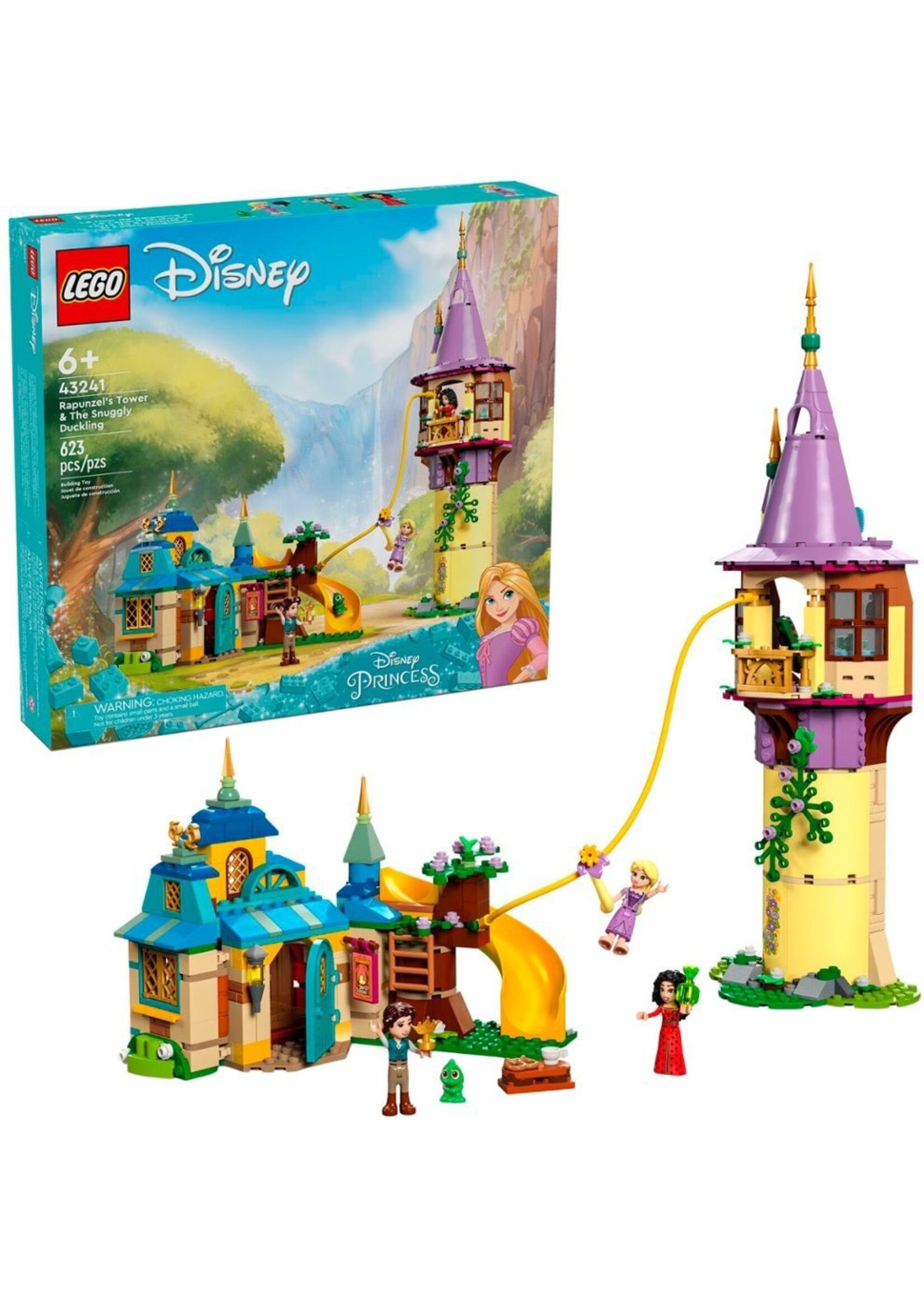 LEGO LEGO RAPUNZEL'S TOWER AND THE SNUGGLY DUCKLING