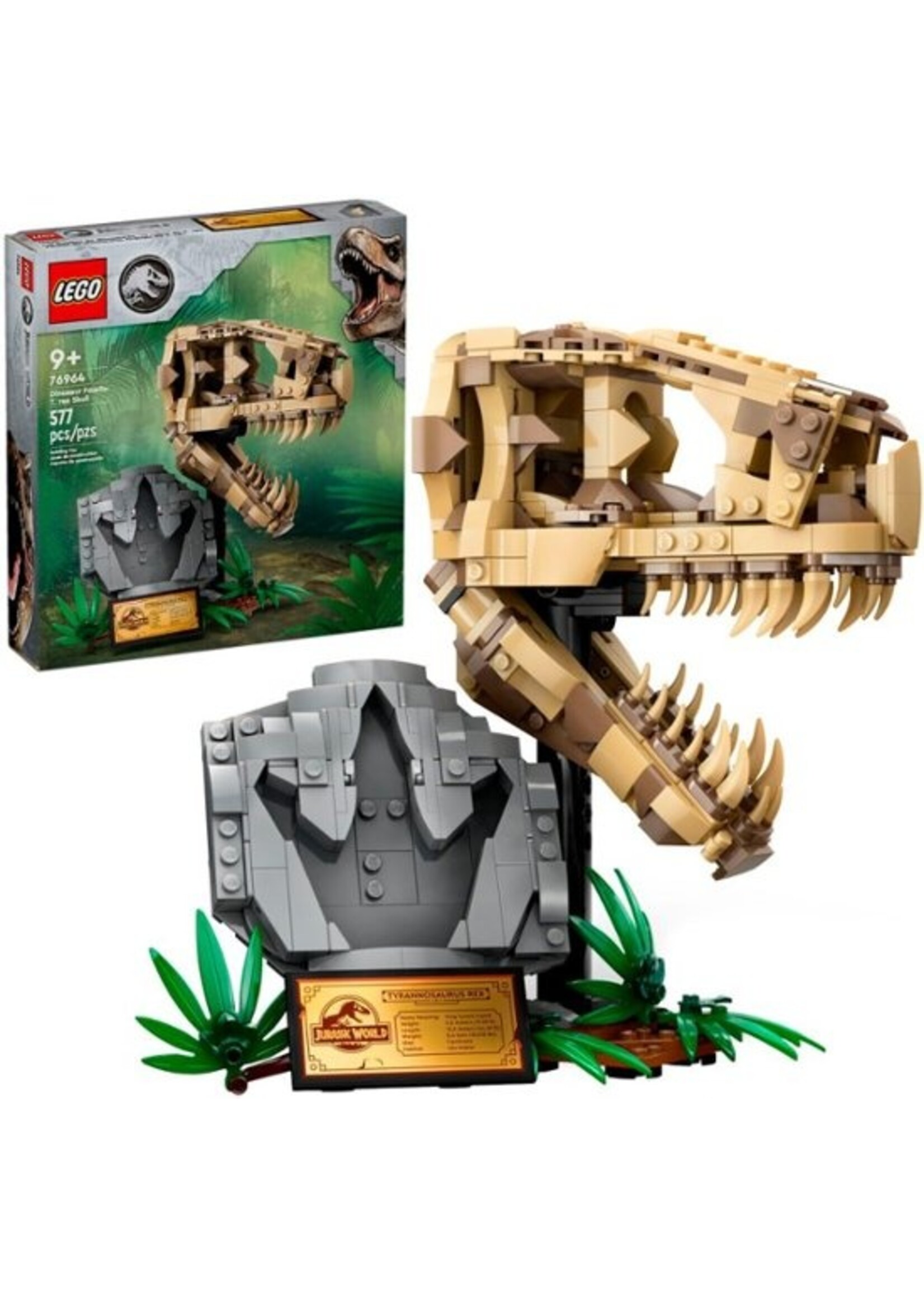 LEGO LEGO DINOSAUR FOSSILS T REX SKULL