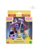 EPOCH (CALICO CRITTER & KIDOOZIE) CC NURSERY FRIENDS SLEEPOVER PARTY TRIO