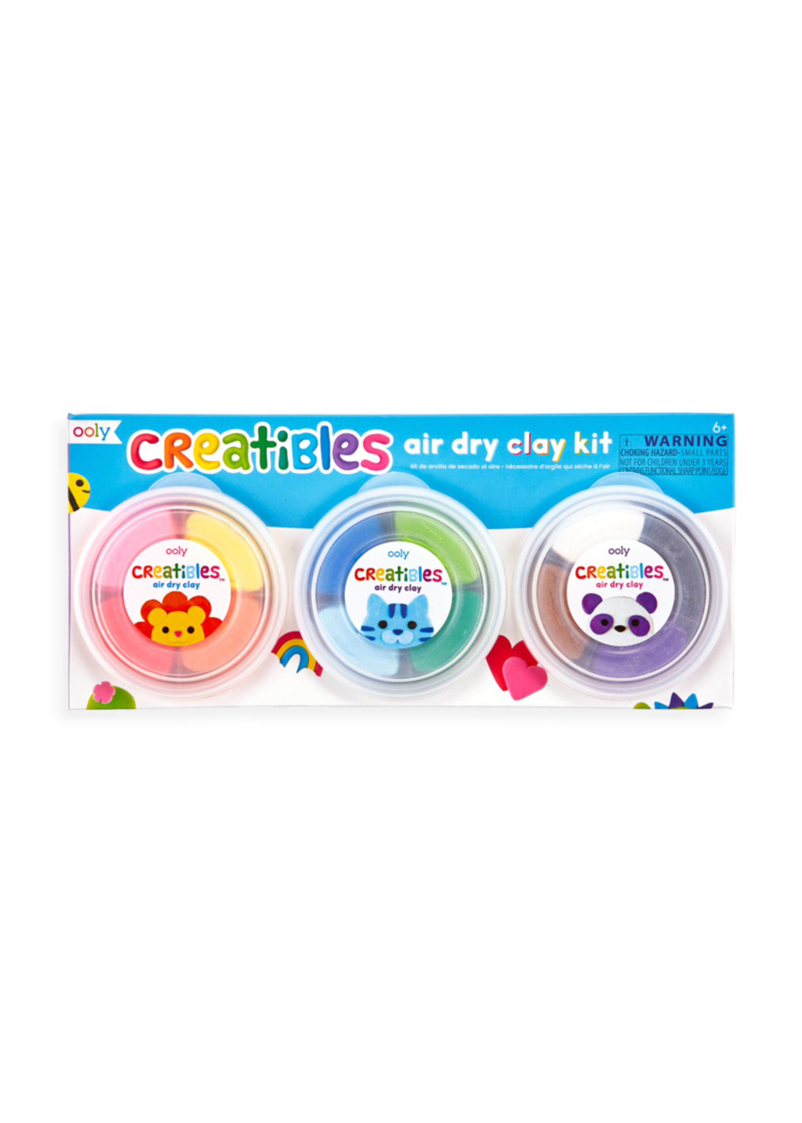 OOLY OOLY CREATIBLES AIR DRY CLAY KIT