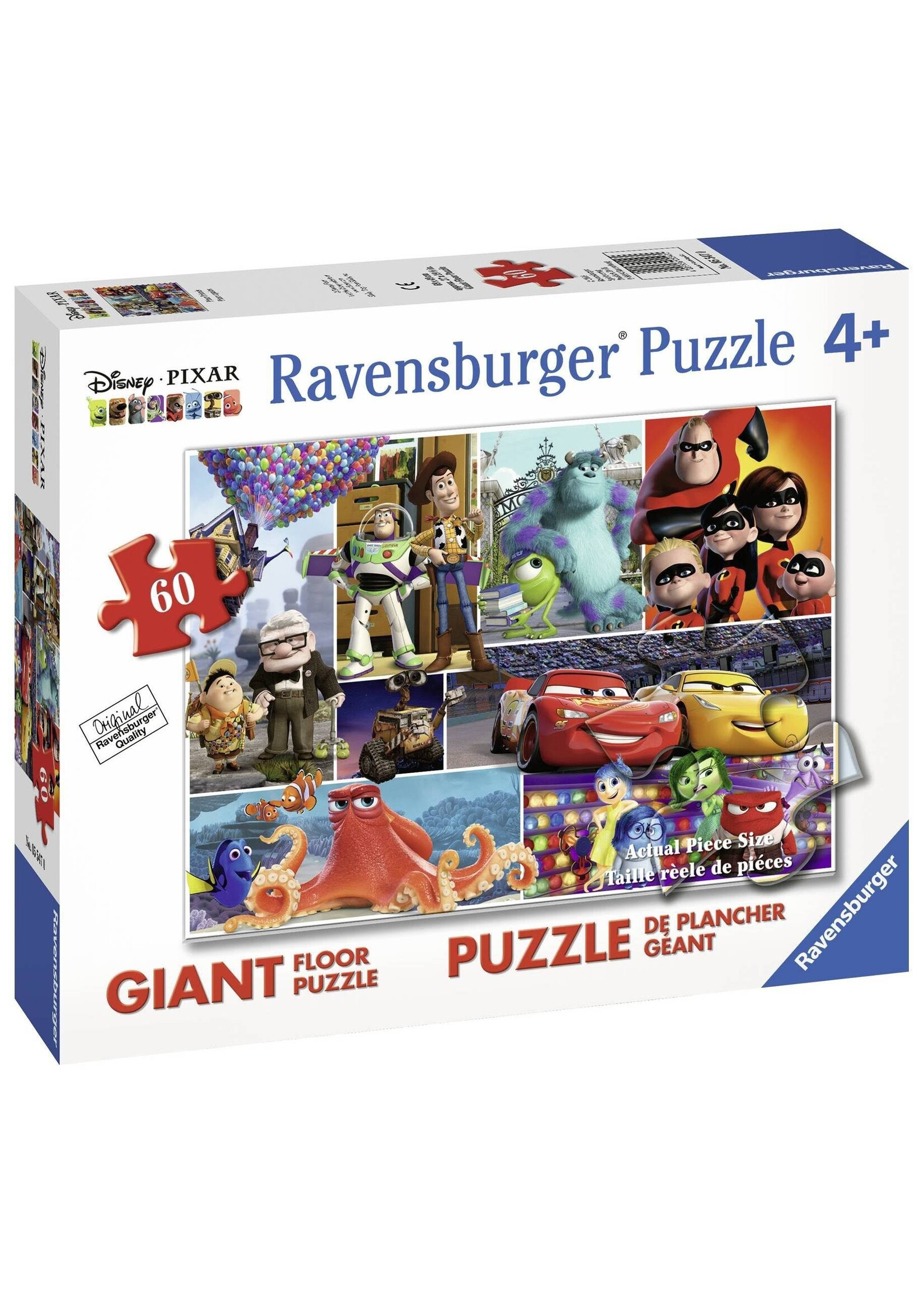 RAVENSBURGER PUZZLE 60 PC PIXAR FRIENDS