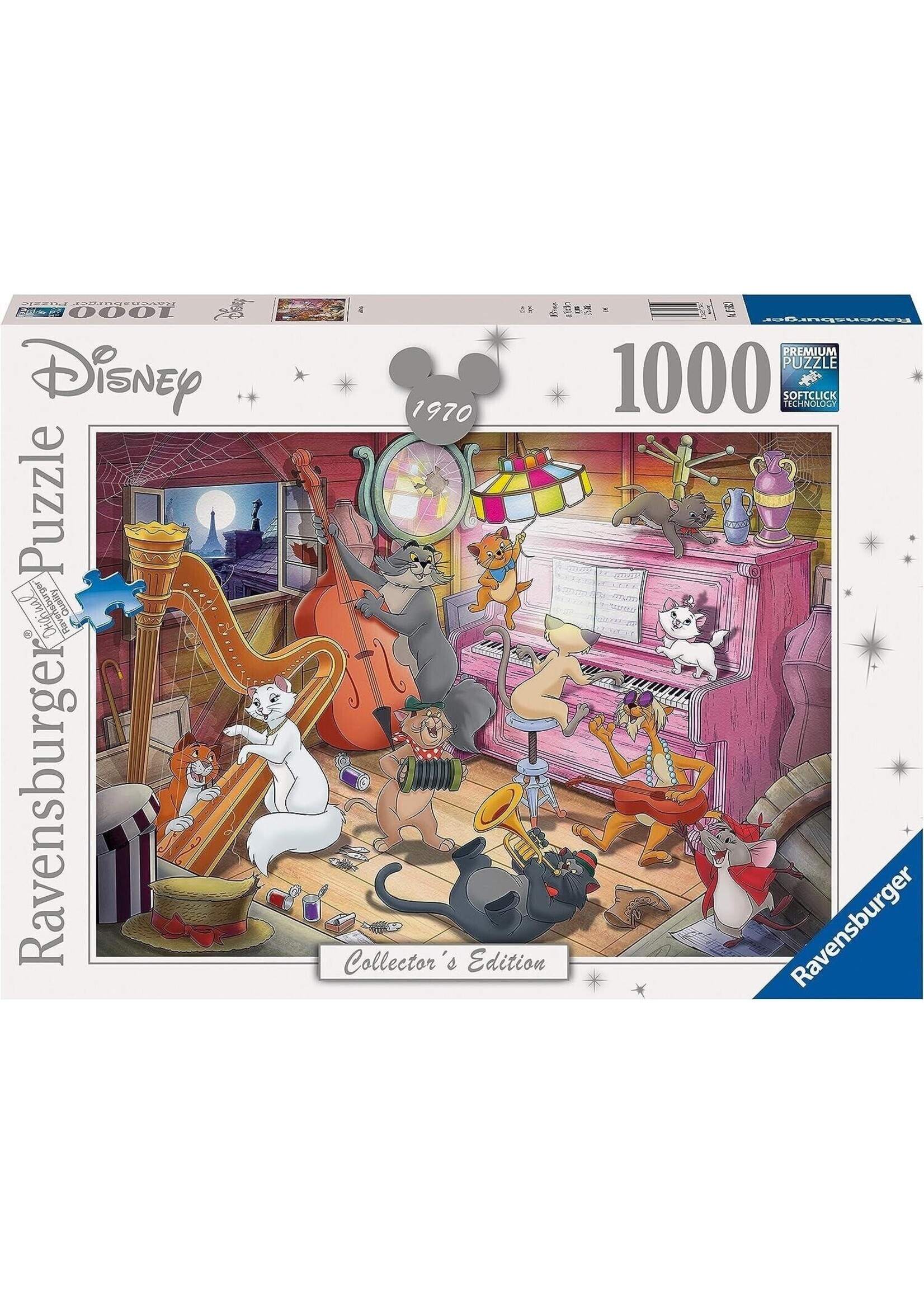 RAVENSBURGER PUZZLE 1000 PC THE ARISTOCATS