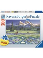 RAVENSBURGER PUZZLE 300 PCS ROCKY MOUNTAINS REELECTION