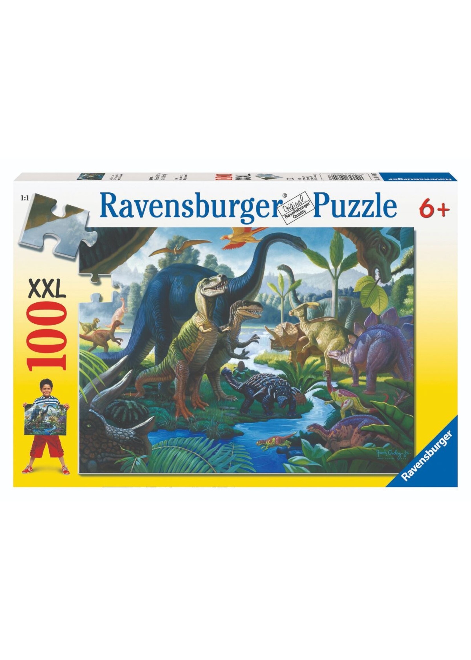 RAVENSBURGER PUZZLE 100 PCS LAND OF THE GIANTS