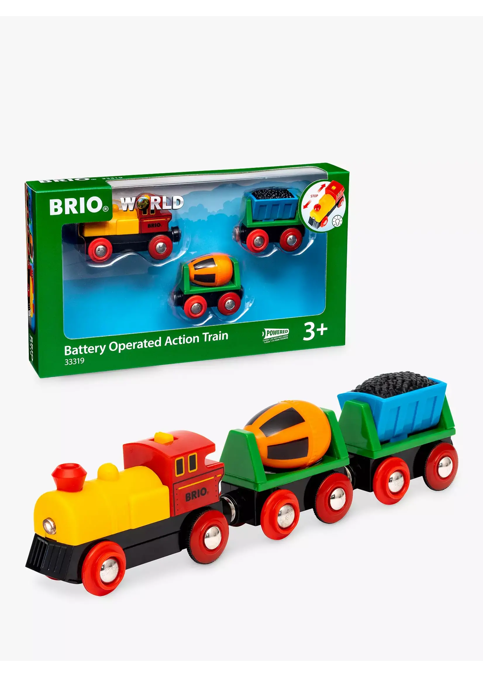 RAVENSBURGER BRIO BATTERY OPERATED ACTION TRAIN
