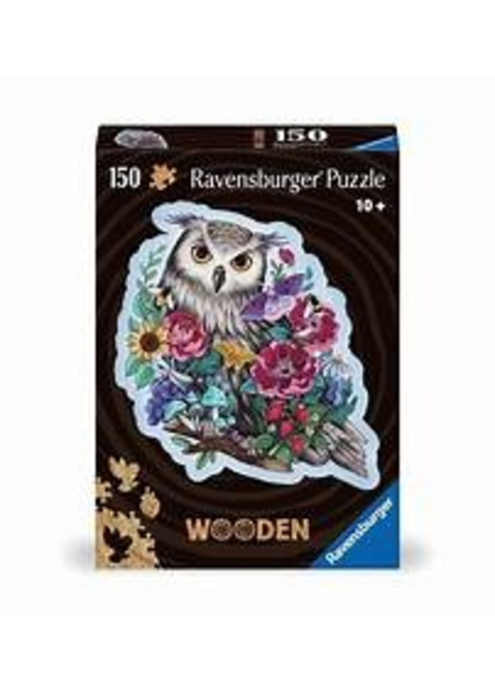 RAVENSBURGER PUZZLE 150 PCS WOODEN MYSTERIOUS OWL