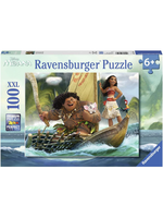 RAVENSBURGER PUZZLE 100 PC MOANA AND MAUI