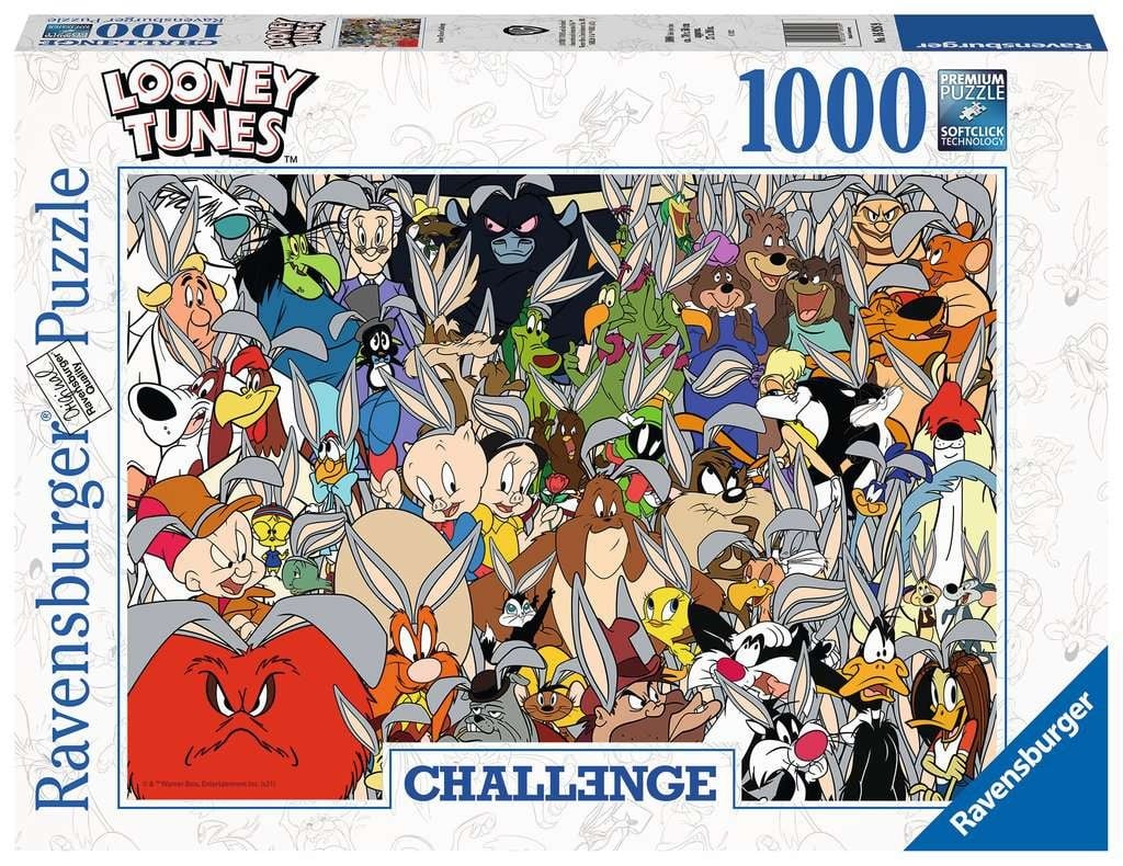 PUZZLE 1000 PCS LOONEY TUNES CHALLENGE
