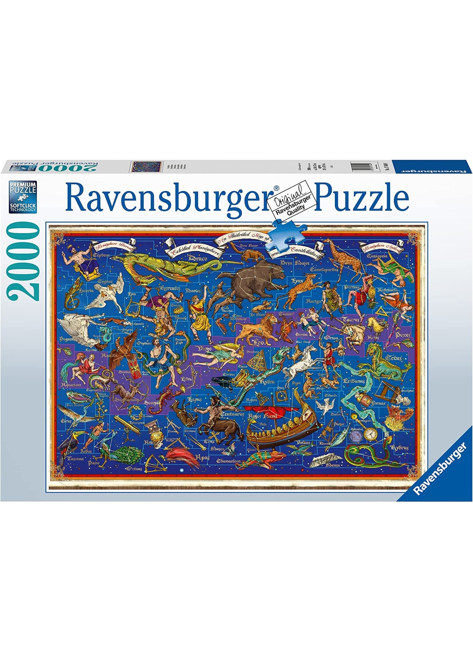 RAVENSBURGER PUZZLE 2000 PCS CONSTELLATIONS