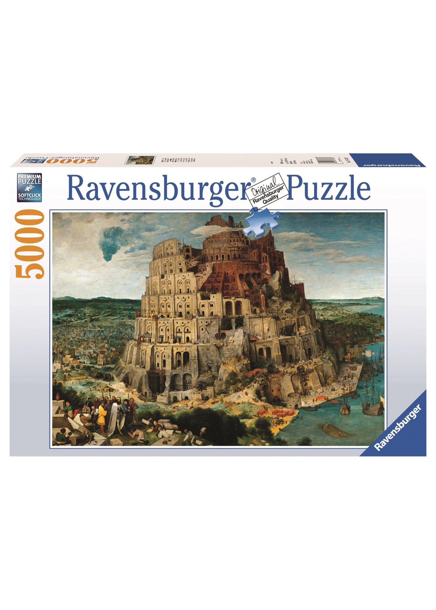 RAVENSBURGER PUZZLE 5000 PC THE TOWER OF BABEL