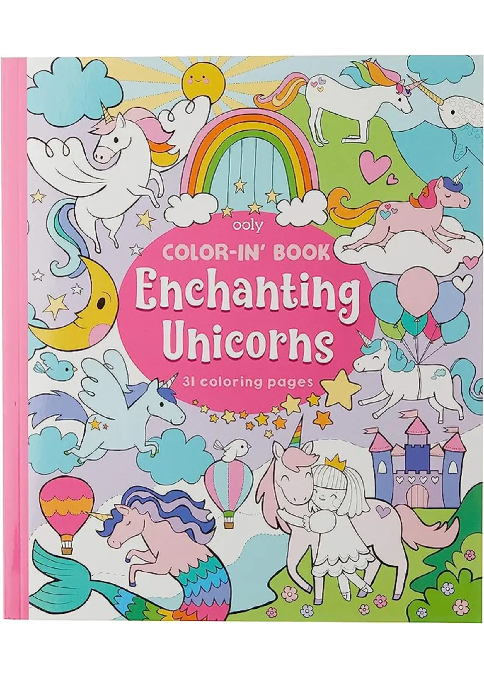 OOLY OOLY COLOR IN BOOK ENCHANTING UNICORNS