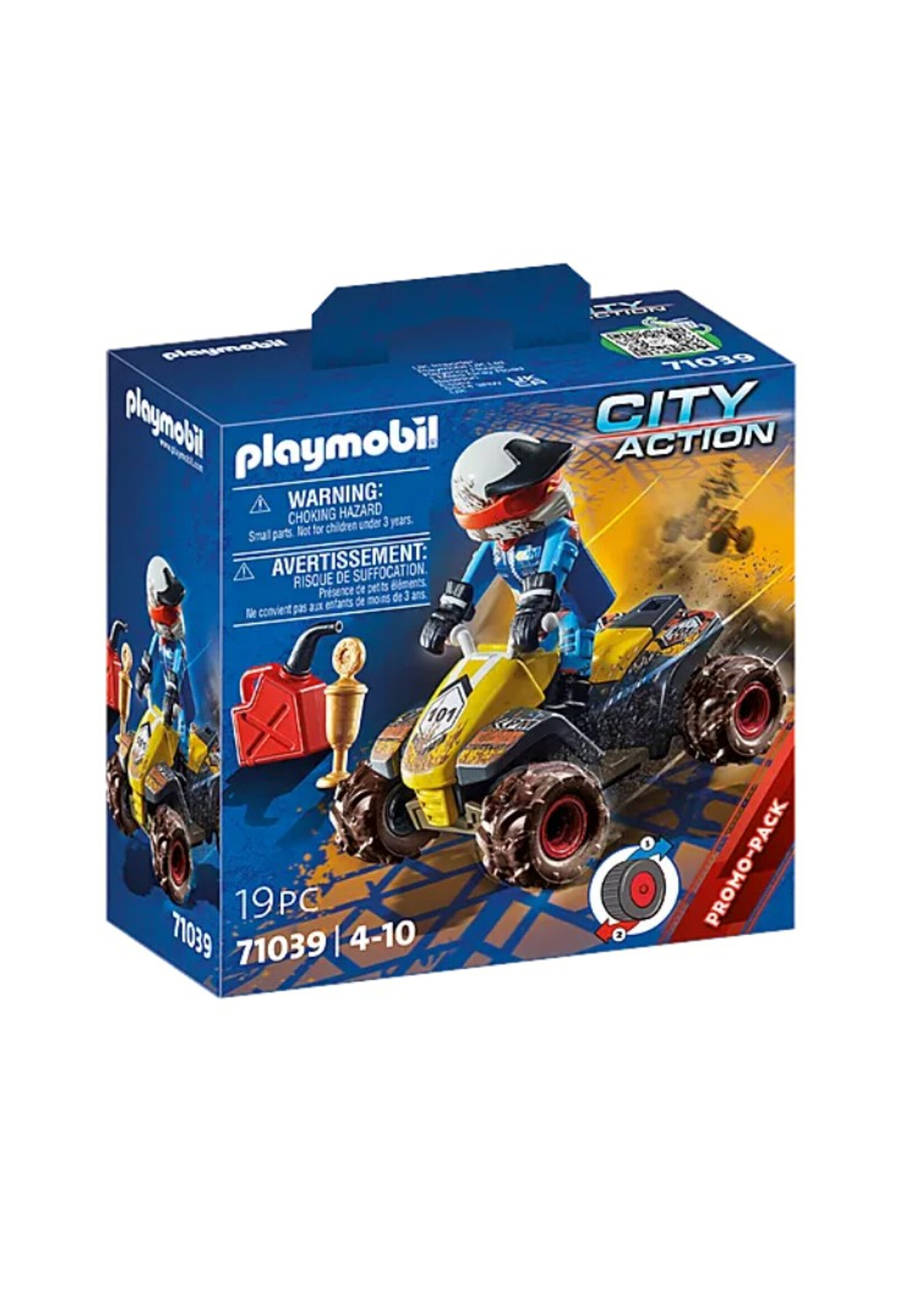 PLAYMOBIL PLAYMO RACING QUAD