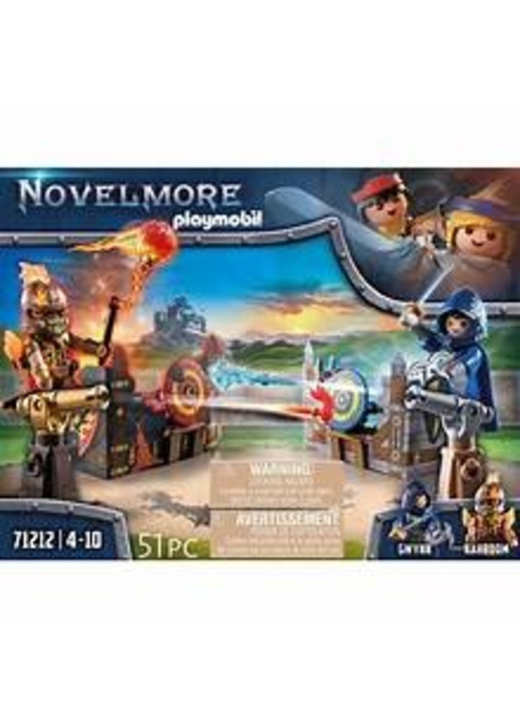 PLAYMOBIL PLAYMO NOVELMORE VS BURNHAM RAIDERS DUEL