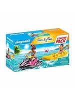 PLAYMOBIL PLAYMO JET SKI WITH BANANA BOAT