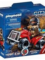 PLAYMOBIL PLAYMO FIRE RESCUE QUAD