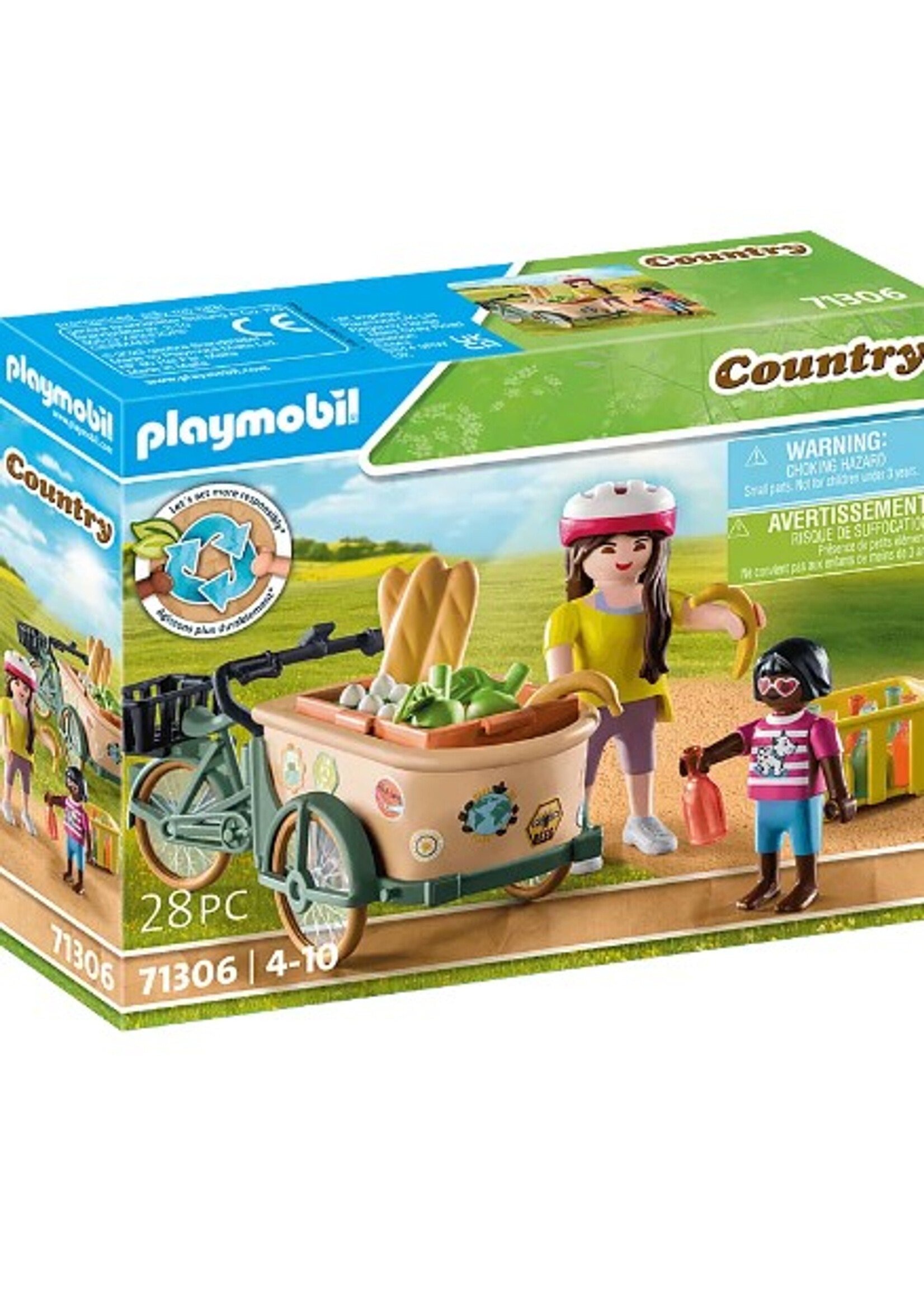 PLAYMOBIL PLAYMO FARMERS CARGO BIKE