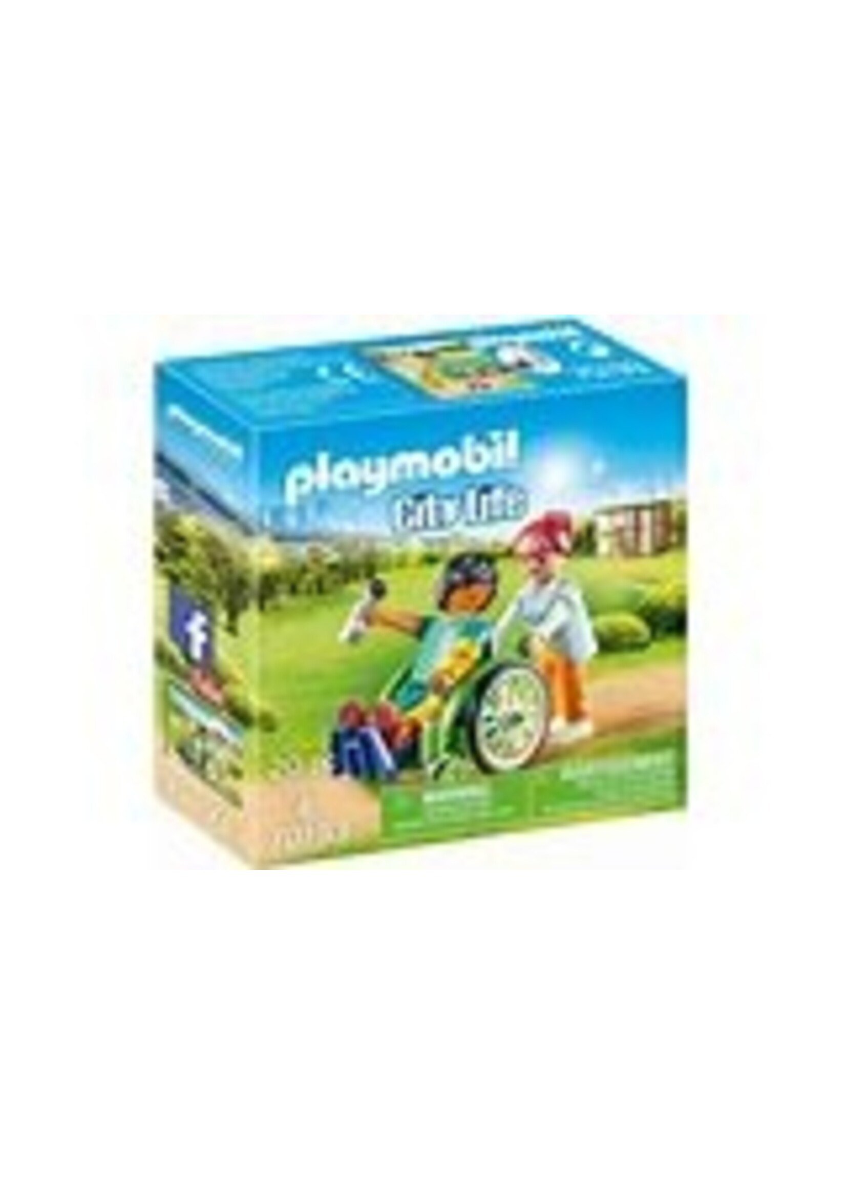 PLAYMOBIL PLAYMO WHEEL CHAIR