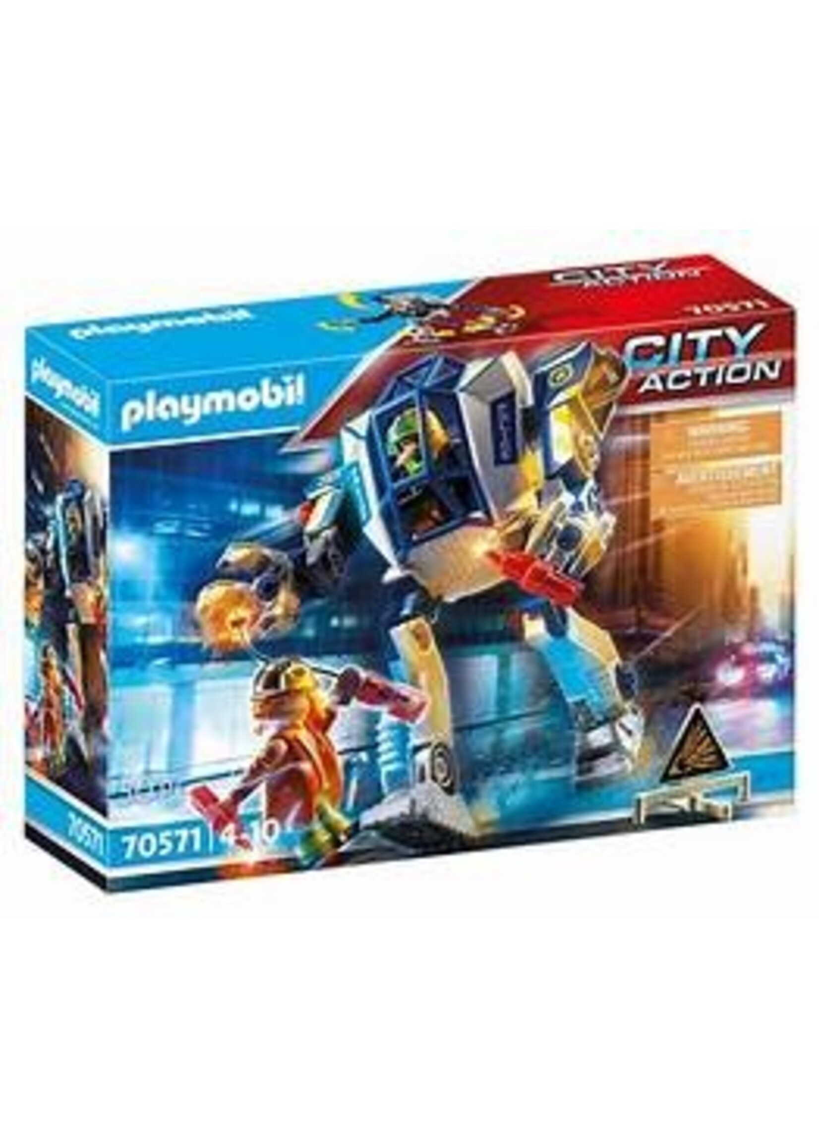 PLAYMOBIL PLAYMO SPECIAL OPT POLICE ROBOT