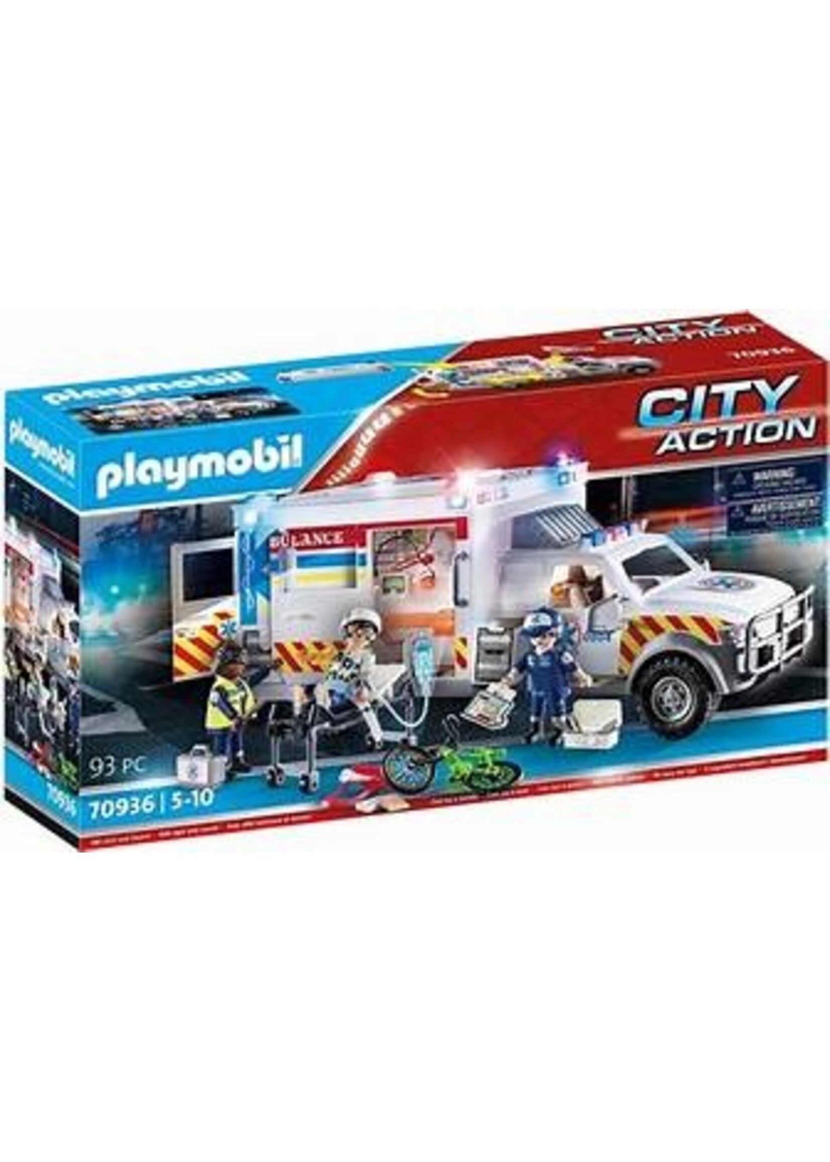 PLAYMOBIL PLAYMO RESCUE VEHICLE