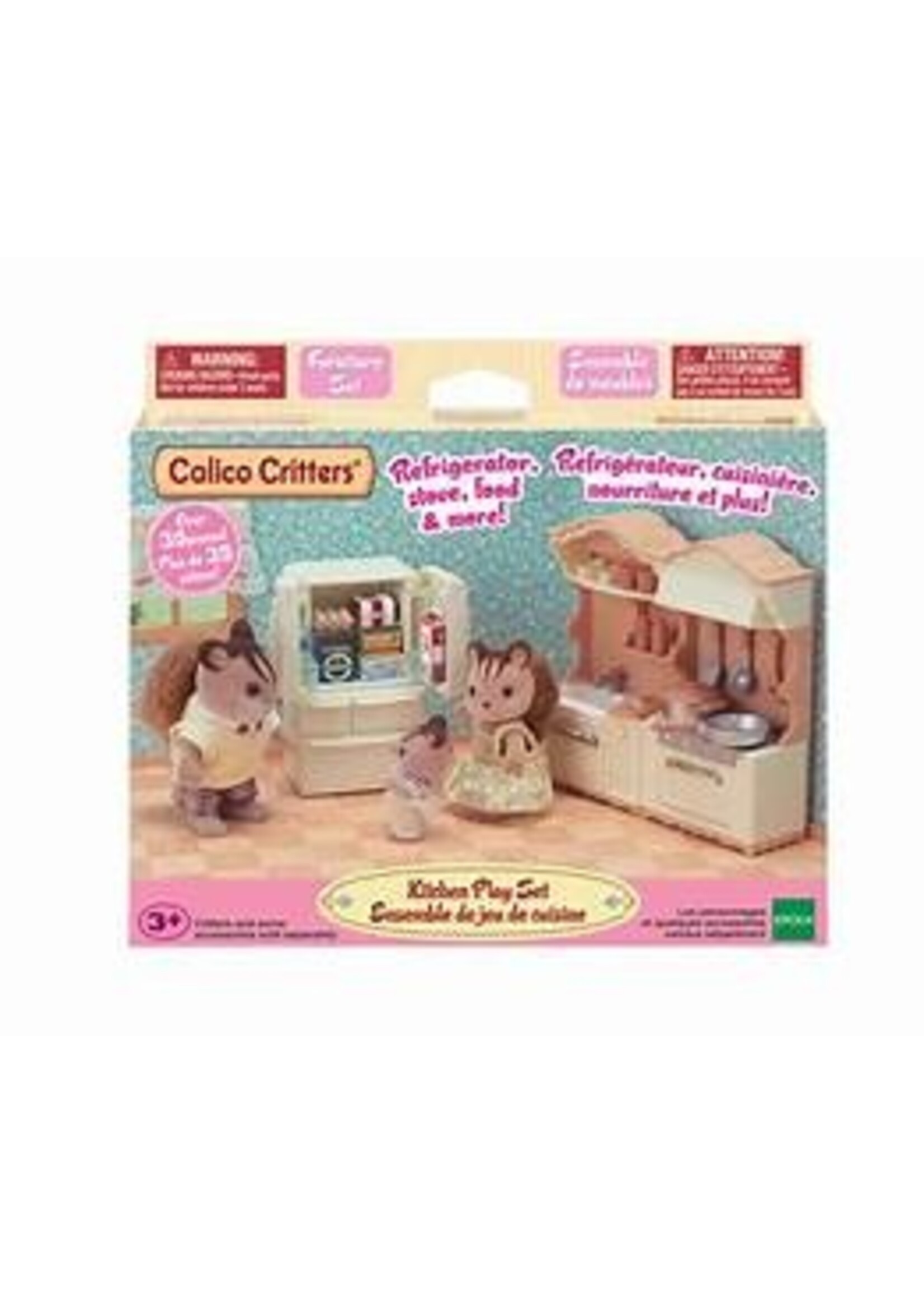 EPOCH (CALICO CRITTER & KIDOOZIE) CC KITCHEN PLAY SET