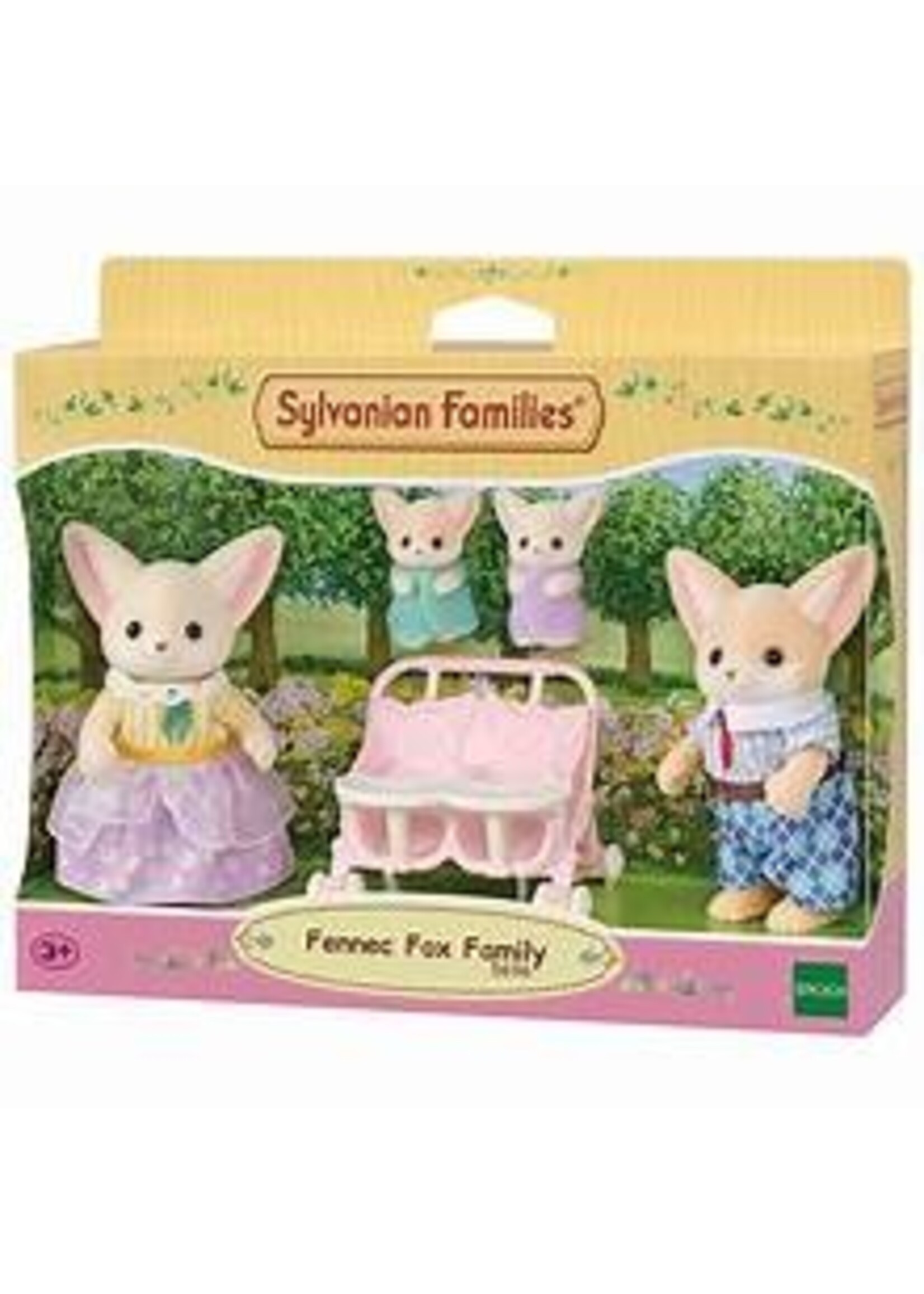 EPOCH (CALICO CRITTER & KIDOOZIE) CC FENNEC FOX FAMILY