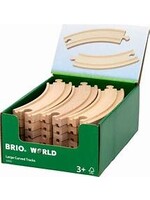 RAVENSBURGER BRIO LONG CURVED TRACK