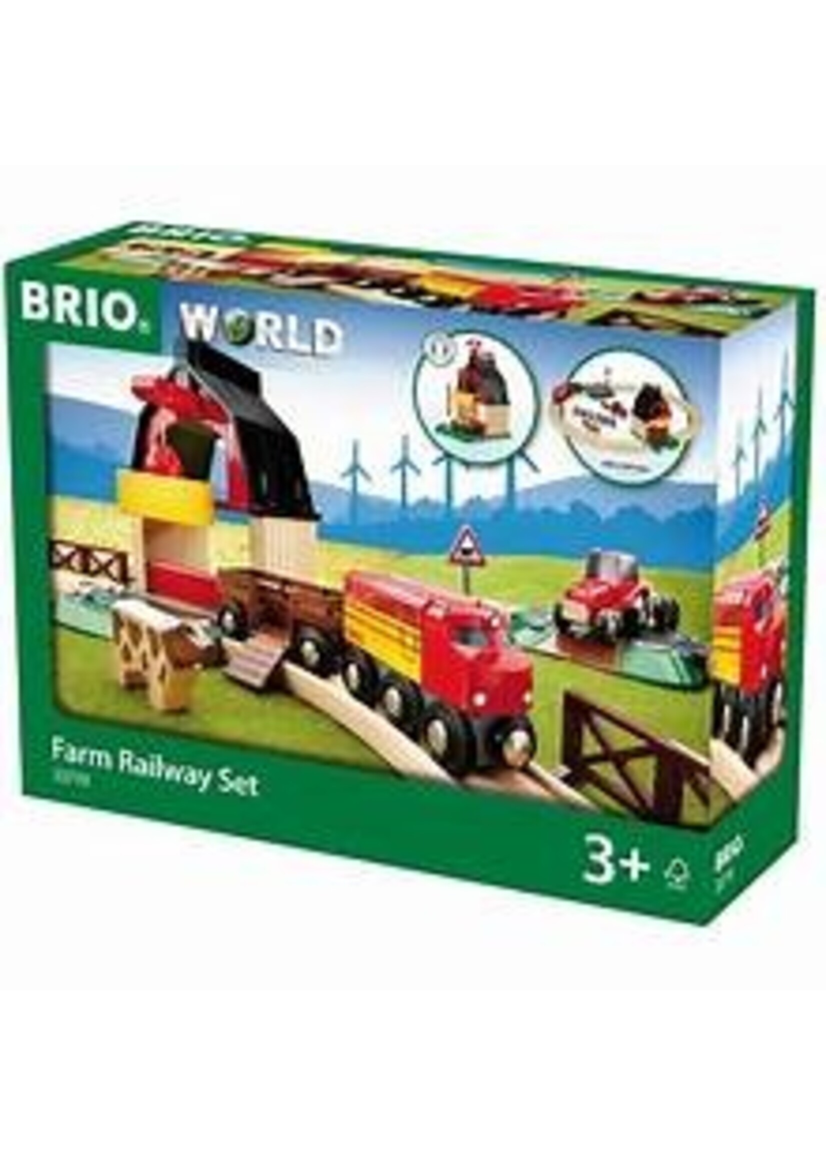 RAVENSBURGER BRIO FARM TRAIN