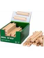 RAVENSBURGER BRIO MEDIUM STRAIGHT TRACKS INDIVIDUAL