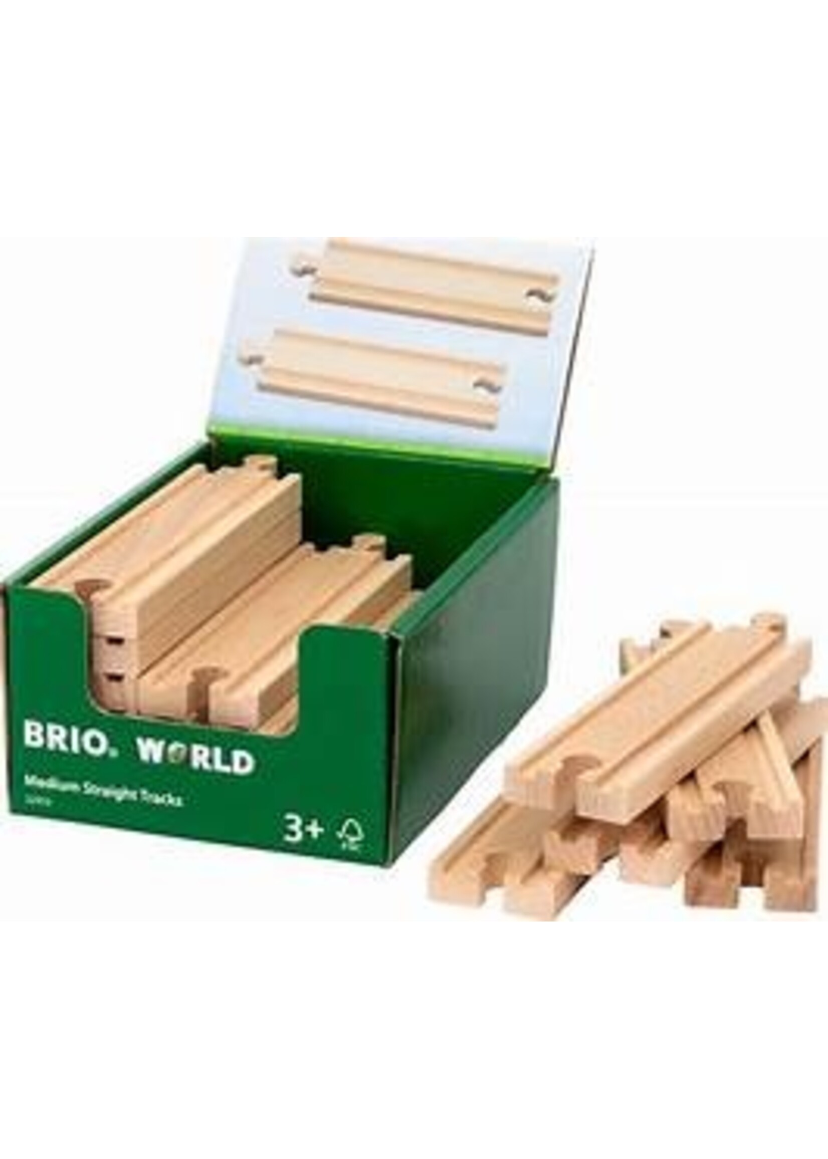 RAVENSBURGER BRIO MEDIUM STRAIGHT TRACKS INDIVIDUAL